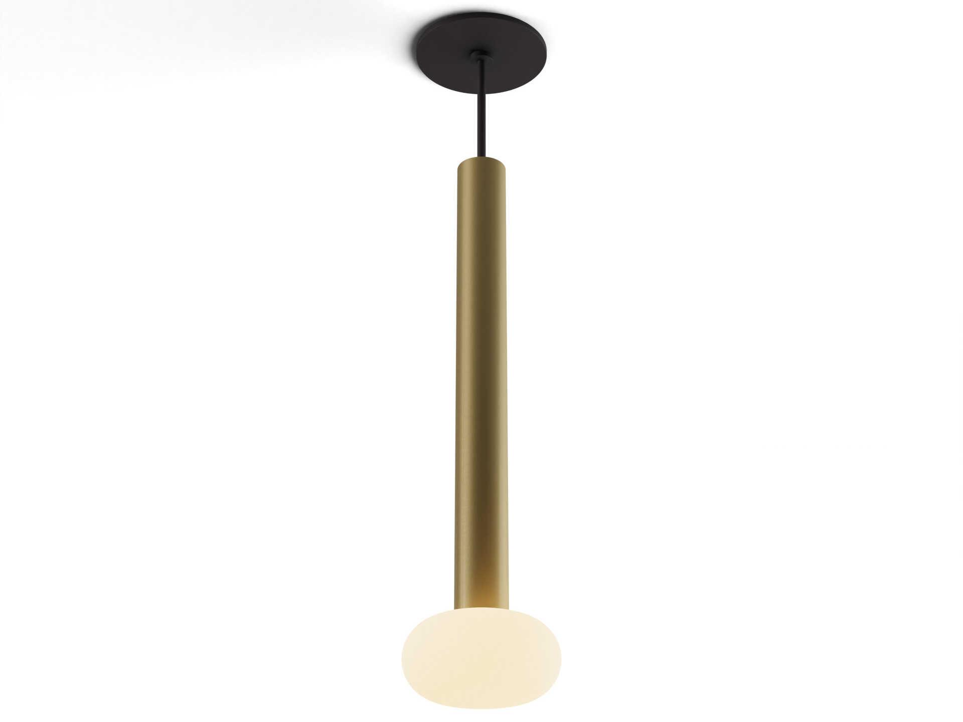 Koncept Combi Brass Cylinder Mini Pendant