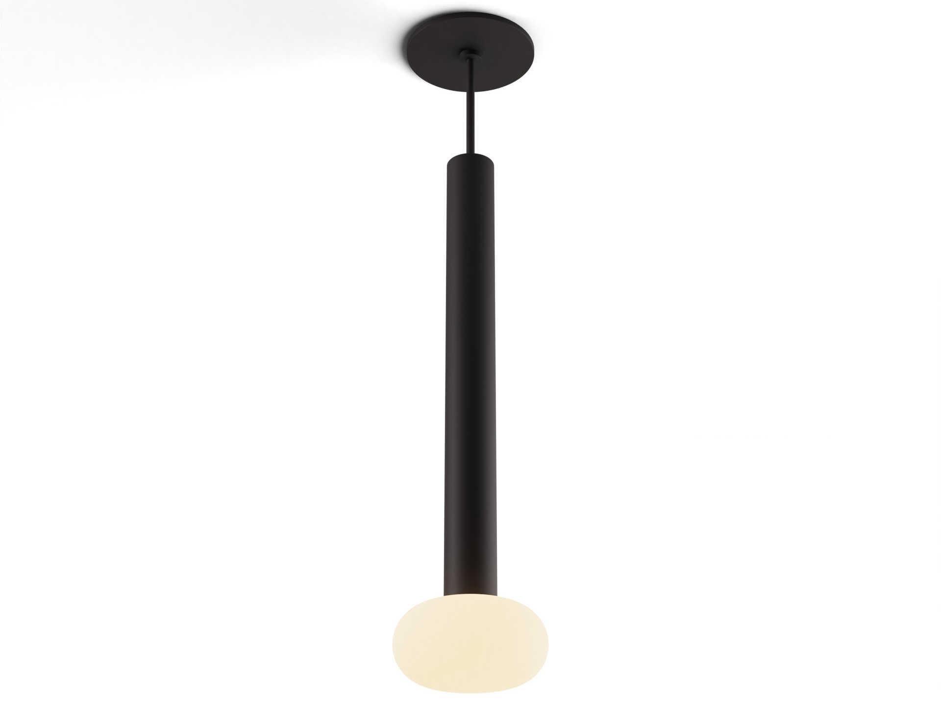 Koncept Combi Matte Black Cylinder Mini Pendant
