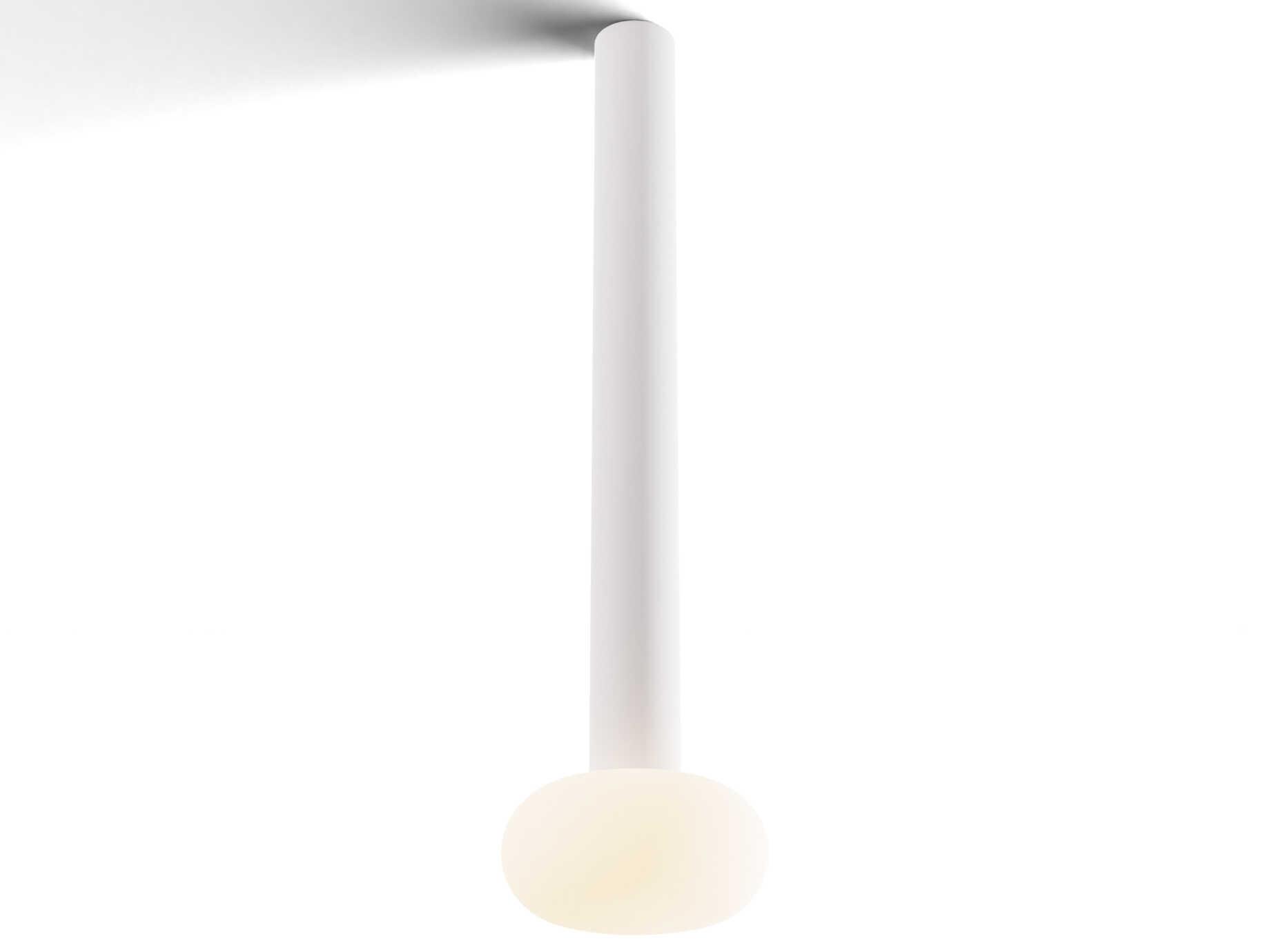 Koncept Combi Matte White Cylinder Mini Pendant