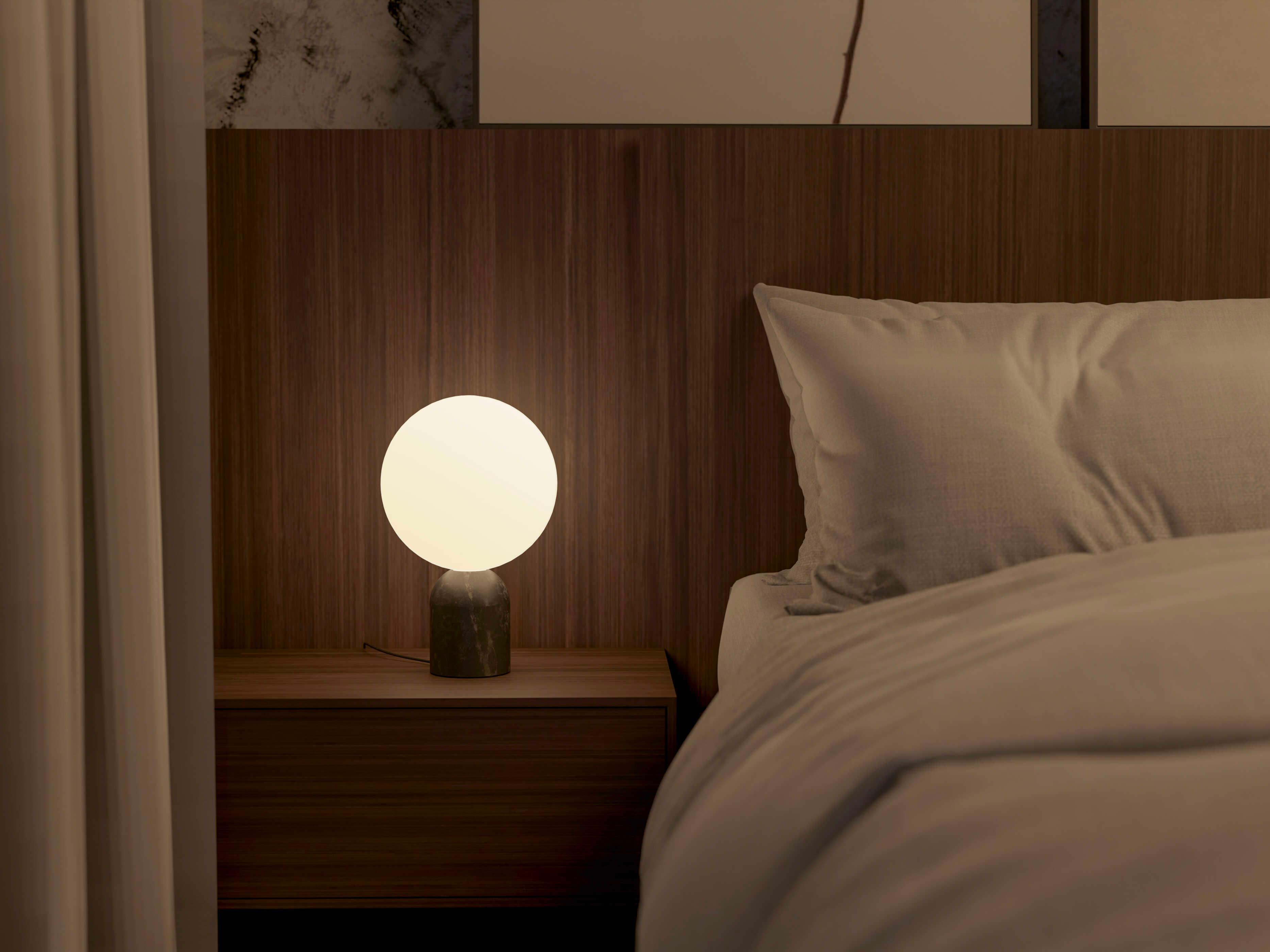 Koncept Dude Marquina Black Table Lamp