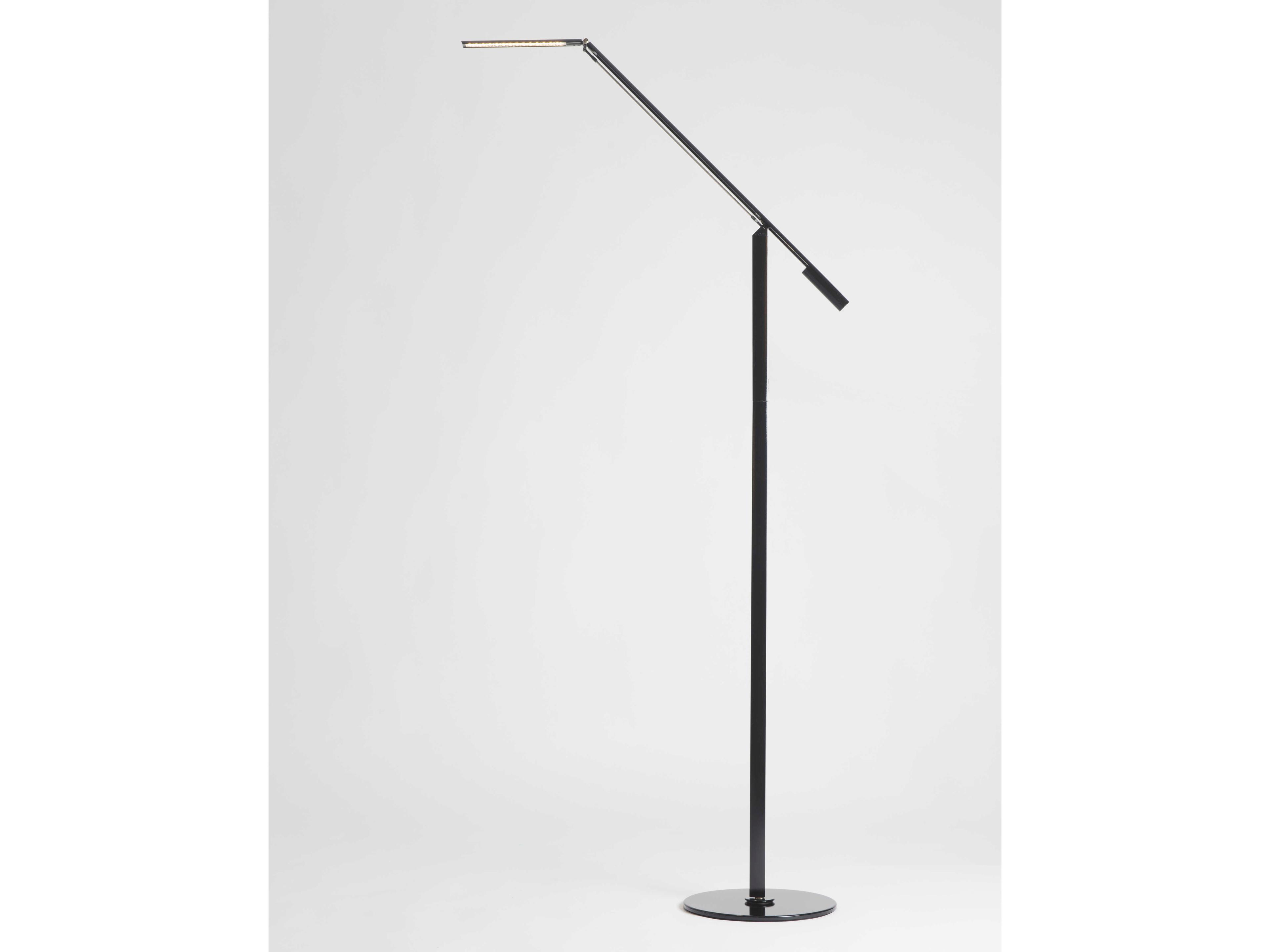Koncept Equo LED Black Floor Lamp