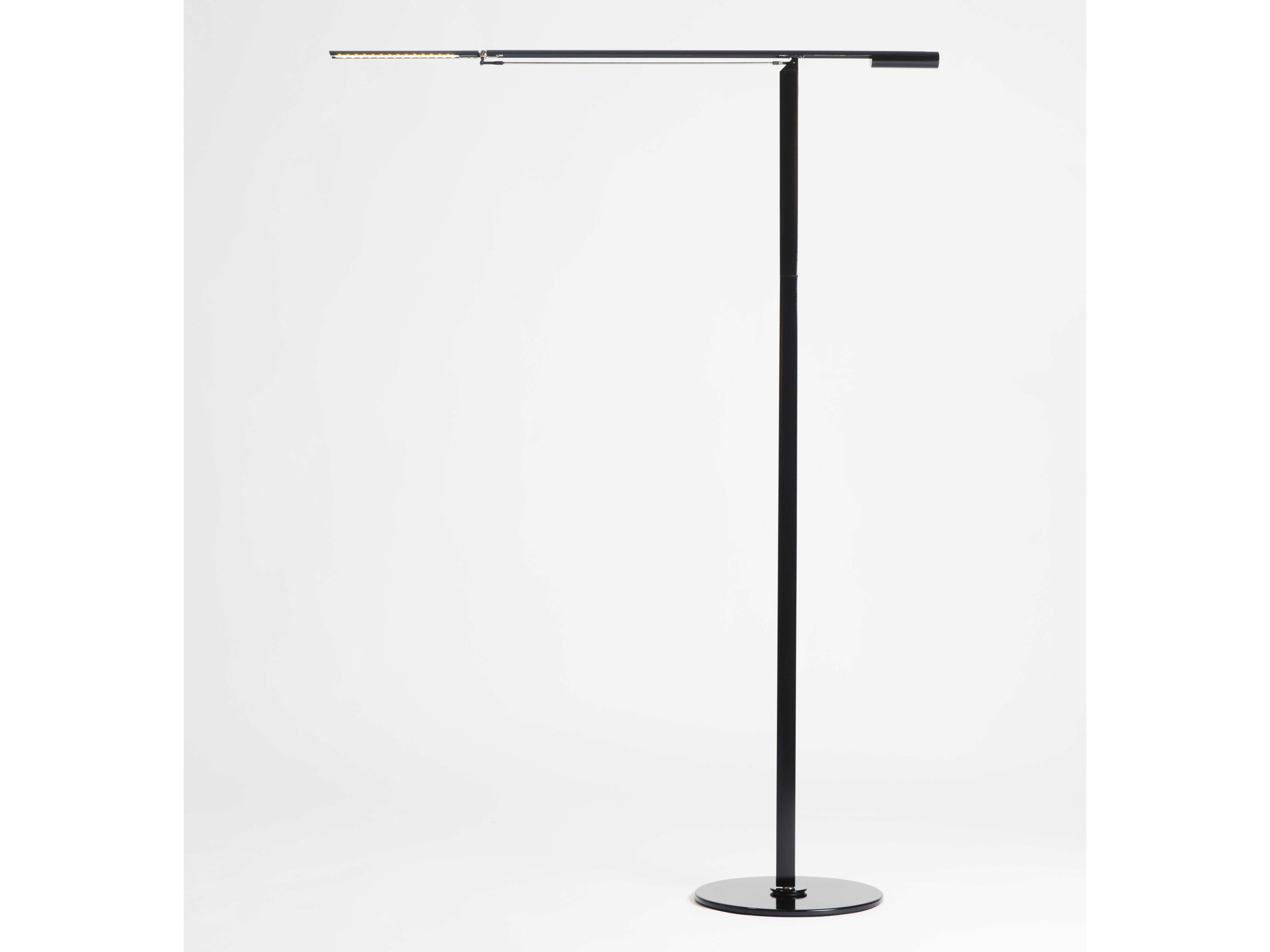 Koncept Equo LED Black Floor Lamp