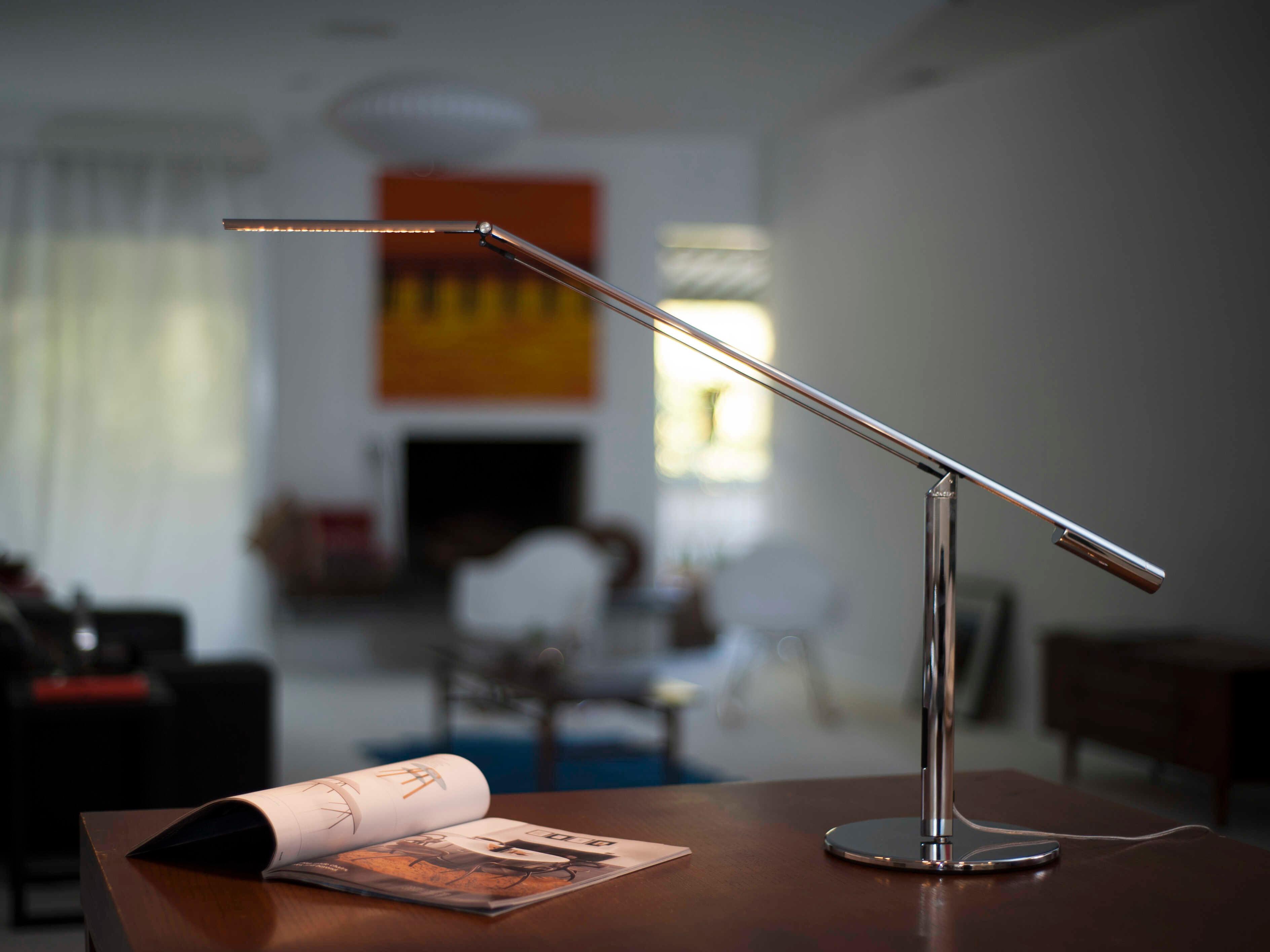 Koncept Equo LED Chrome Desk Lamp