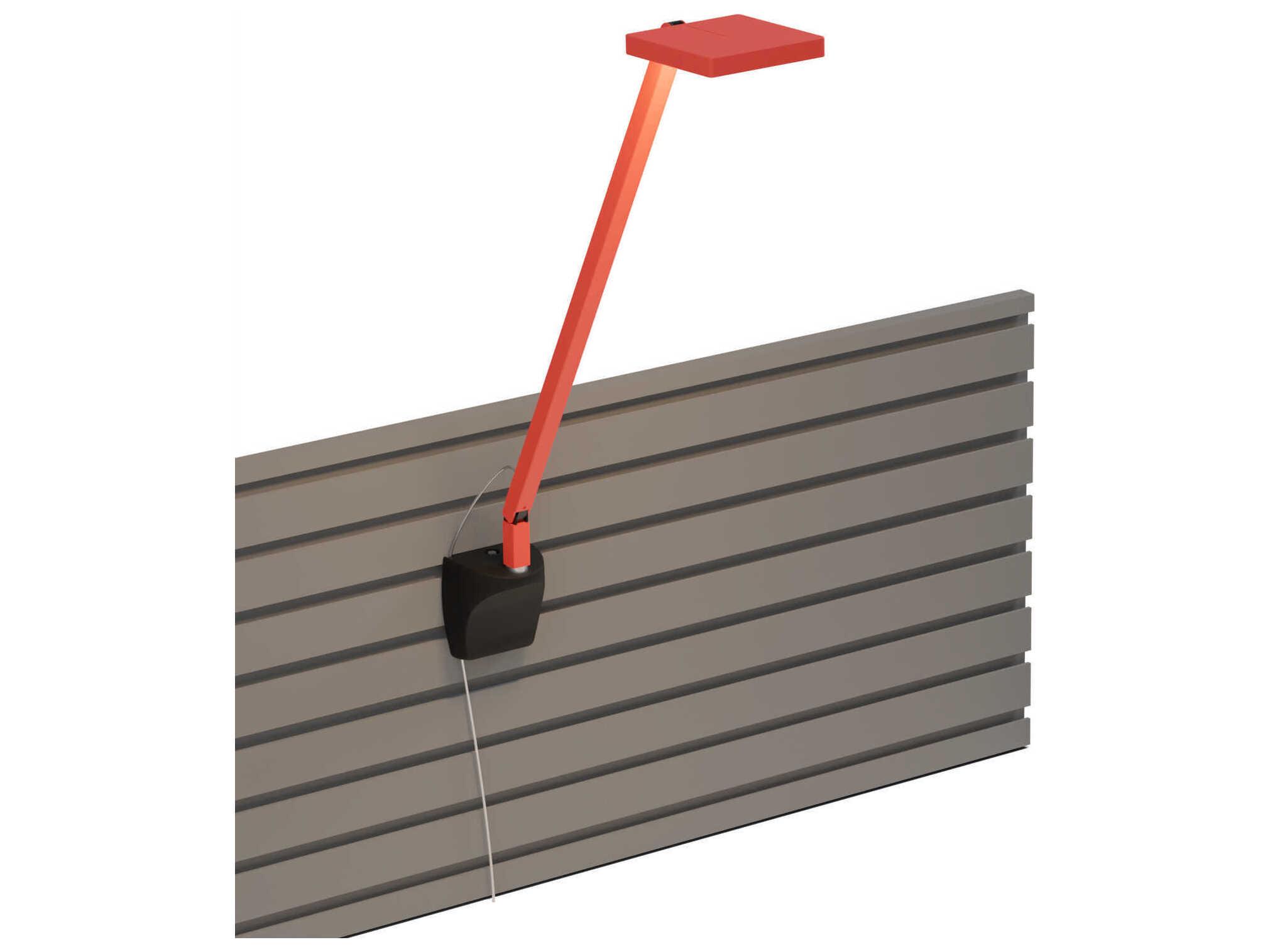 Koncept Focaccia Matte Fire Red Desk Lamp