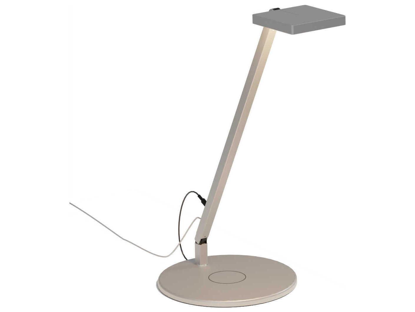 Koncept Focaccia Silver Desk Lamp