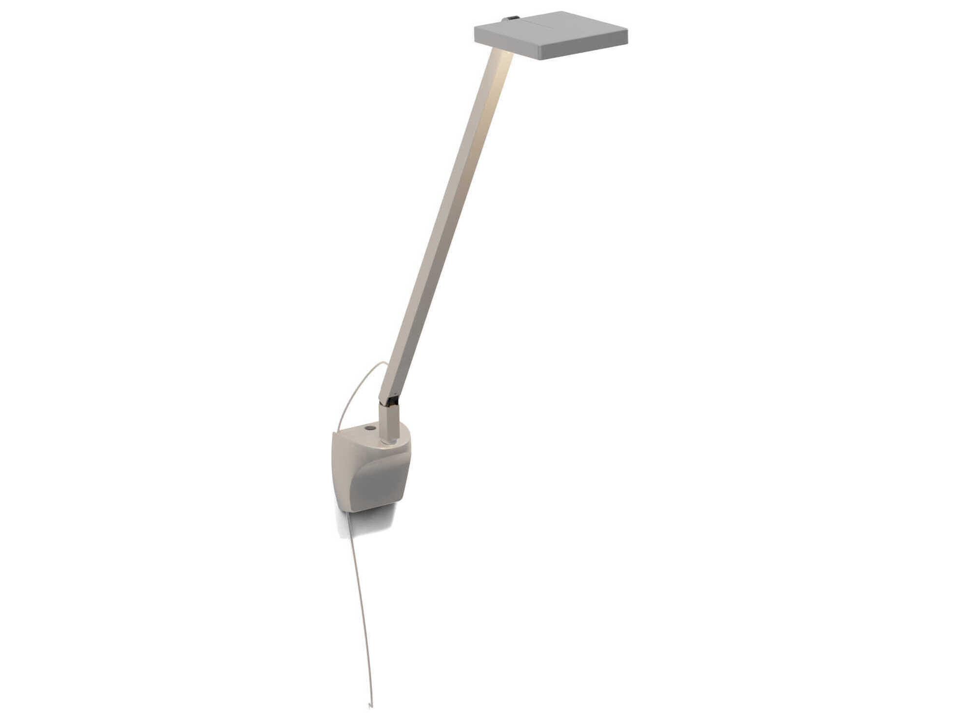 Koncept Focaccia Silver Desk Lamp