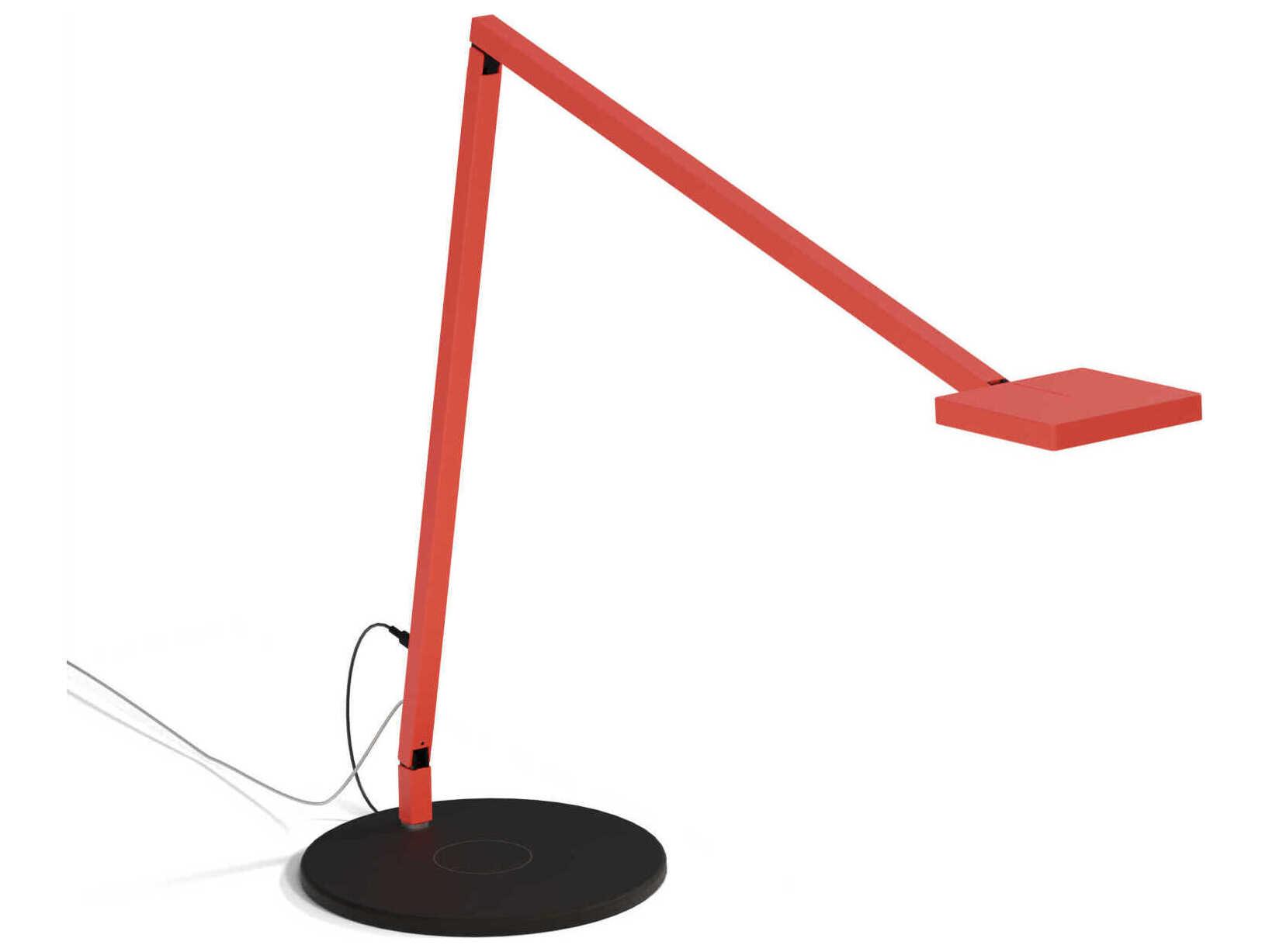 Koncept Focaccia Matte Fire Red Desk Lamp