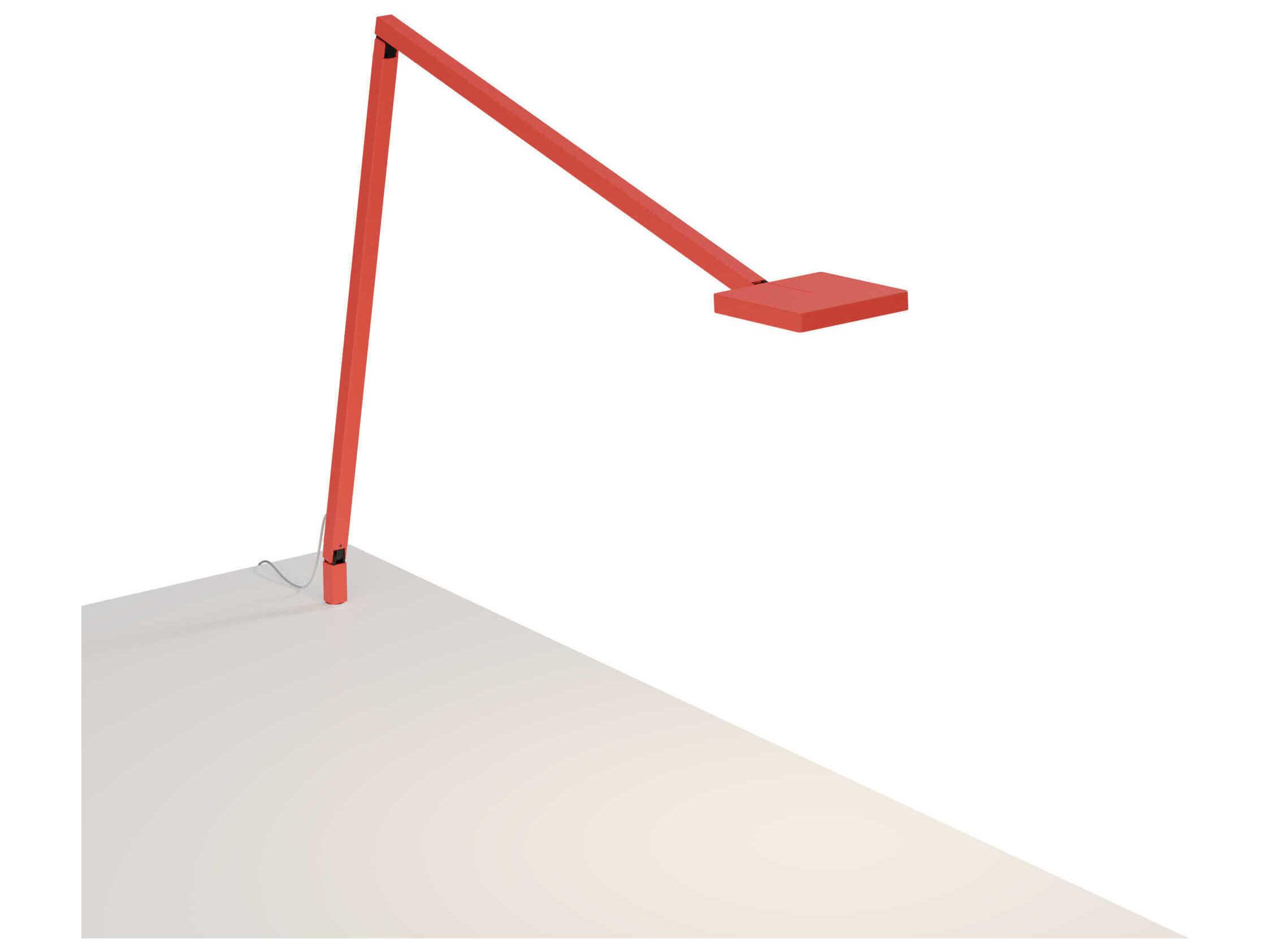 Koncept Focaccia Matte Fire Red Desk Lamp
