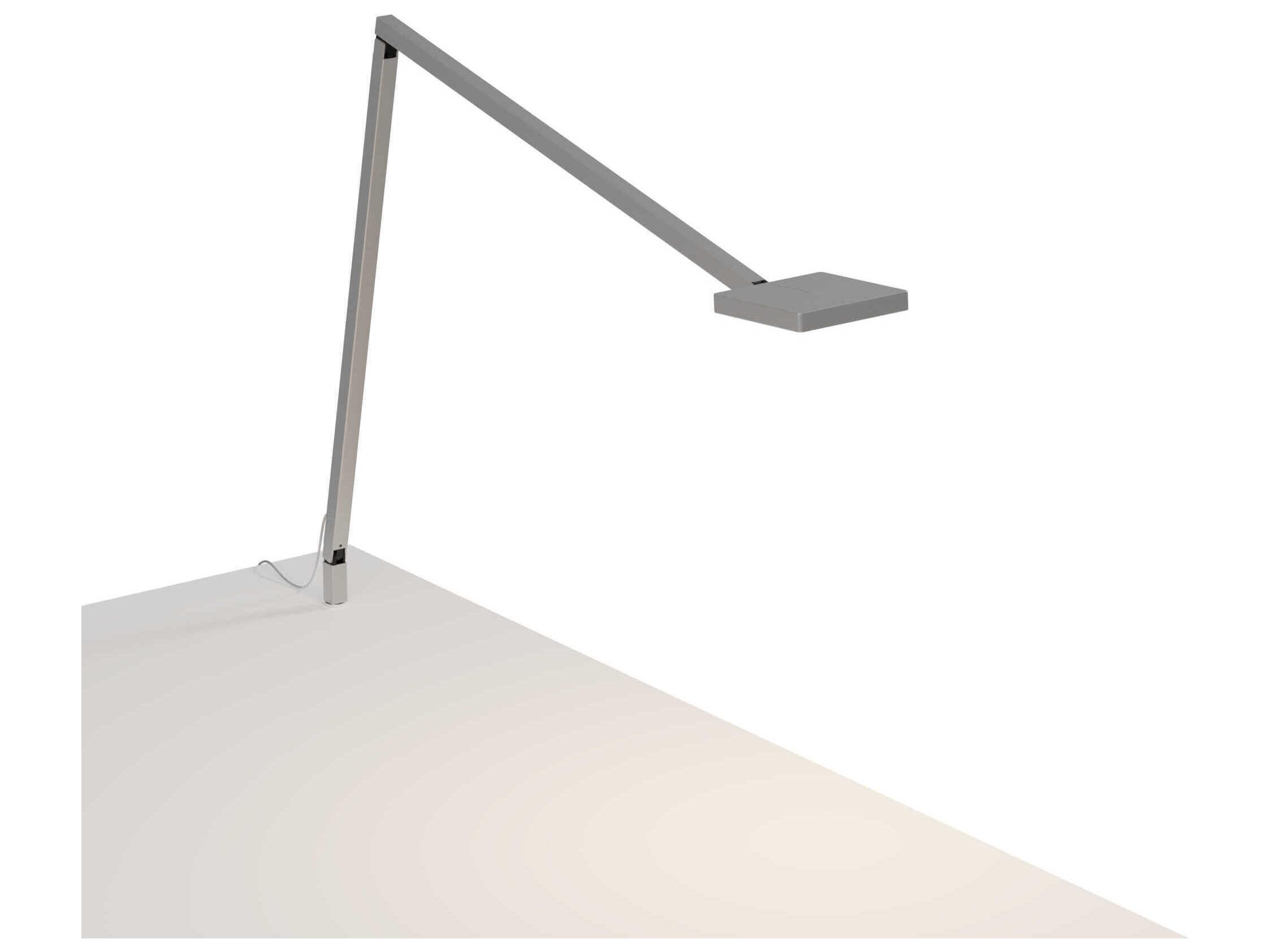 Koncept Focaccia Silver Desk Lamp