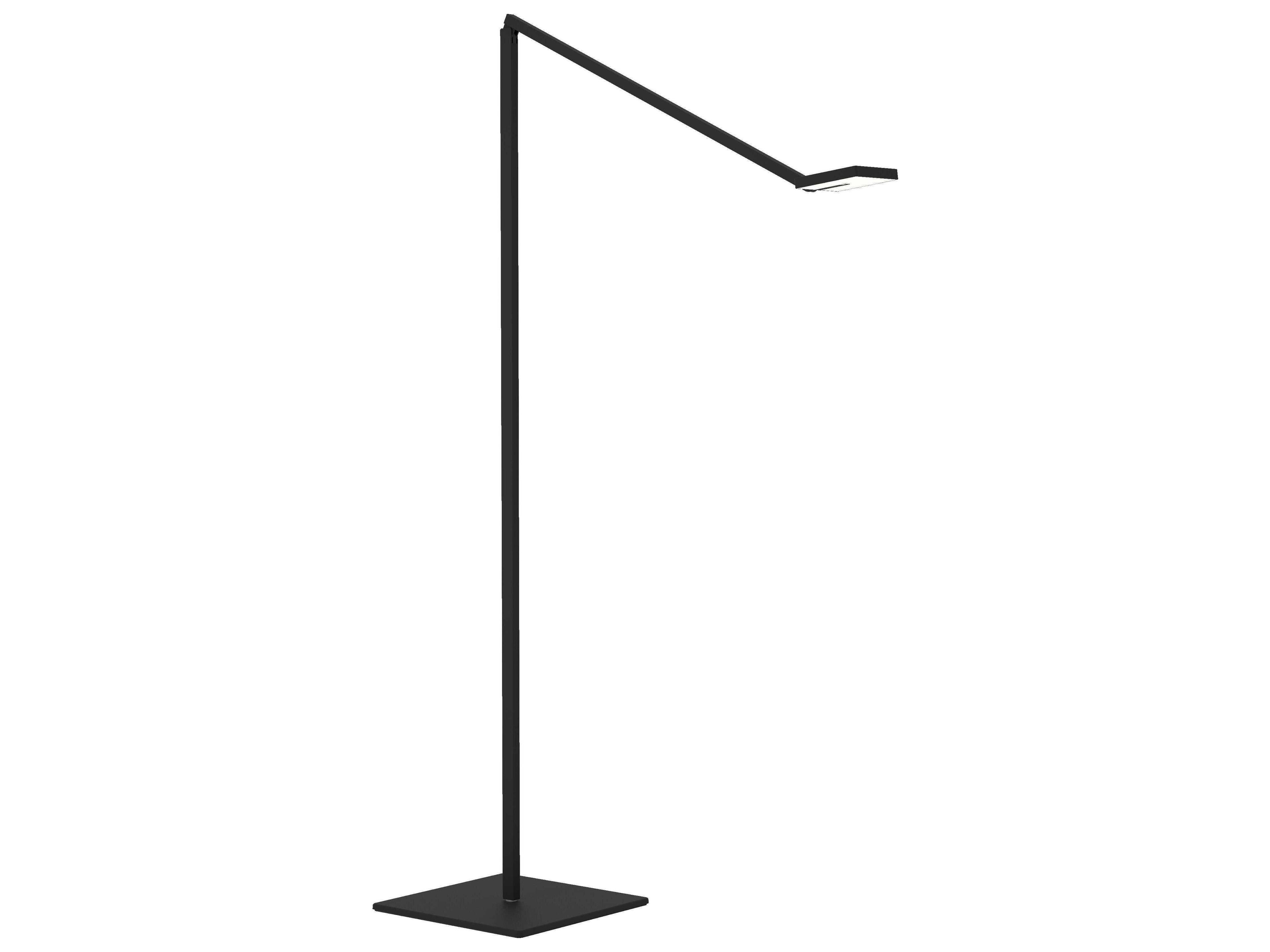 Koncept Focaccia Matte Black Floor Lamp