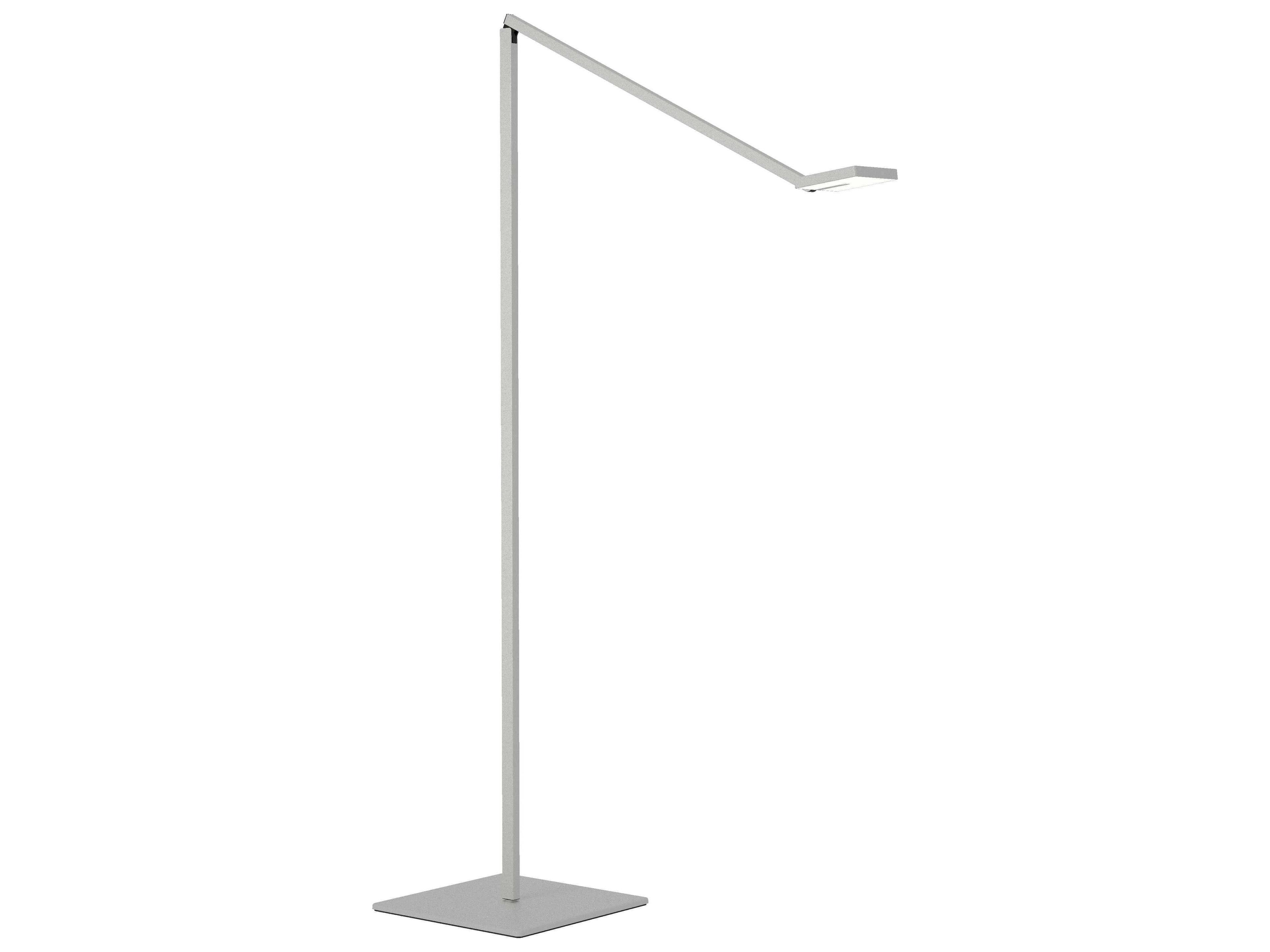 Koncept Focaccia Silver Floor Lamp