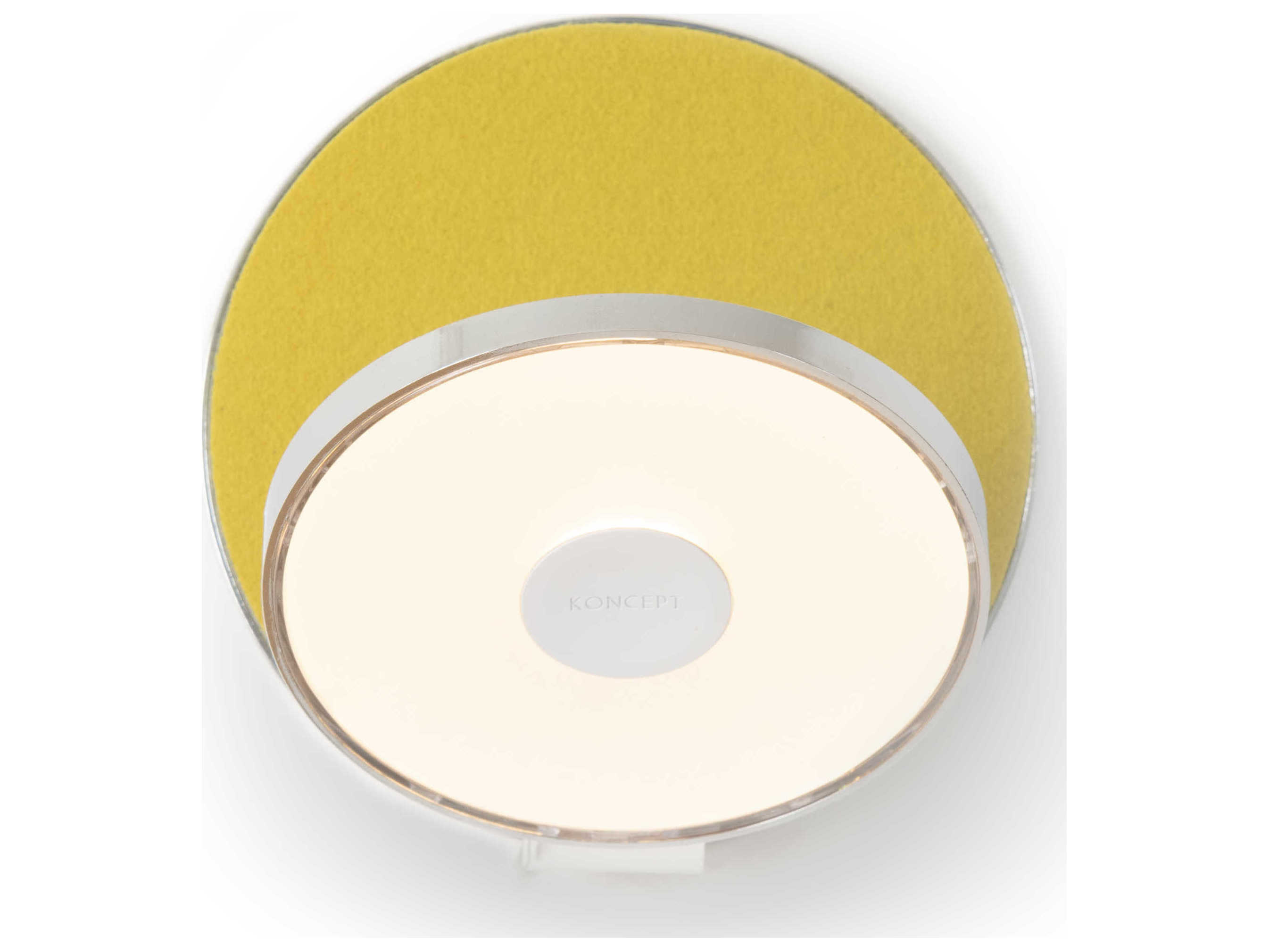 Koncept Gravy Yellow LED Wall Sconce