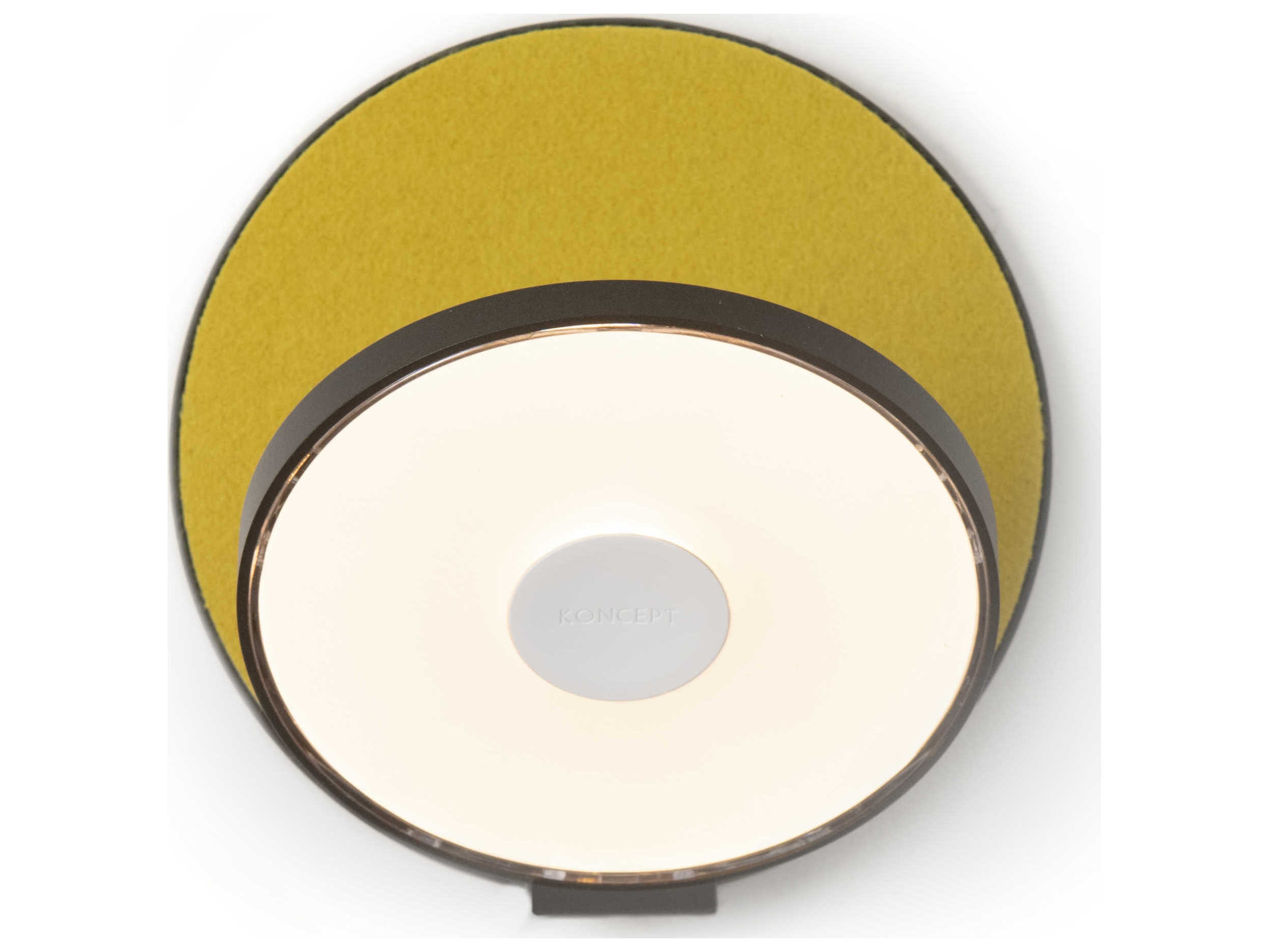 Koncept Gravy Yellow LED Wall Sconce