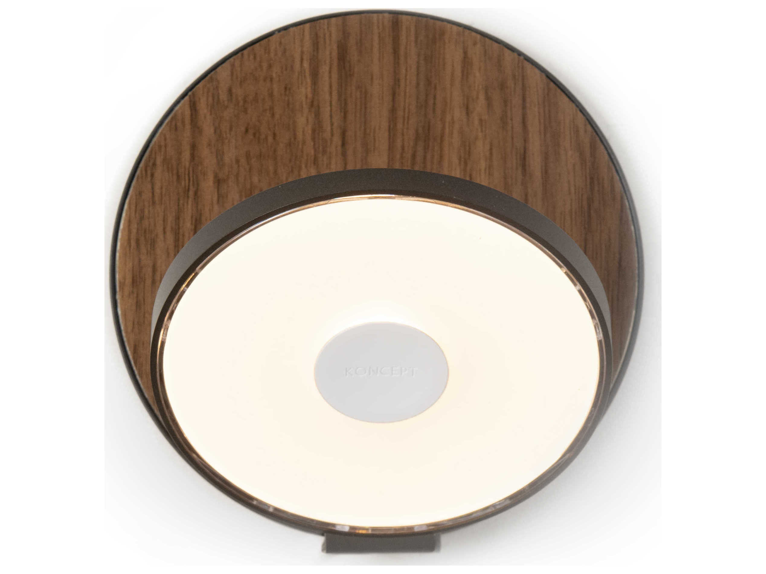 Koncept Gravy Wood LED Wall Sconce