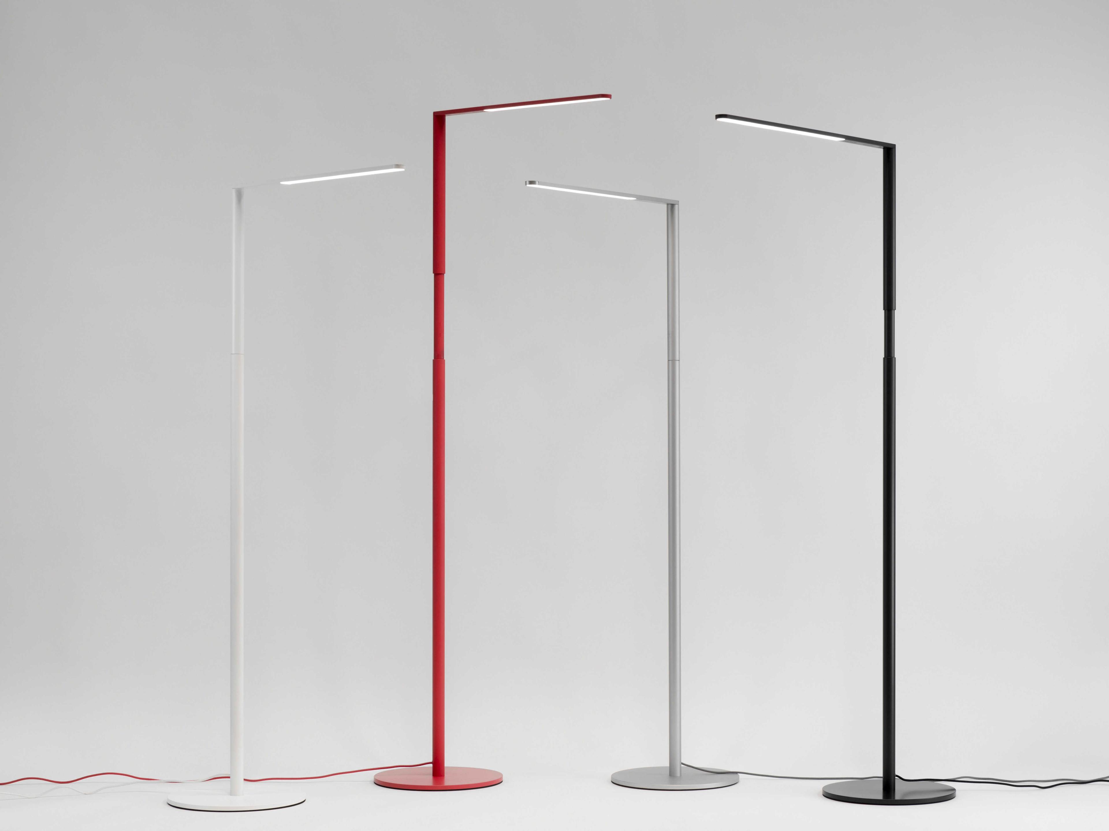 Koncept Lady7 LED Matte White Floor Lamp