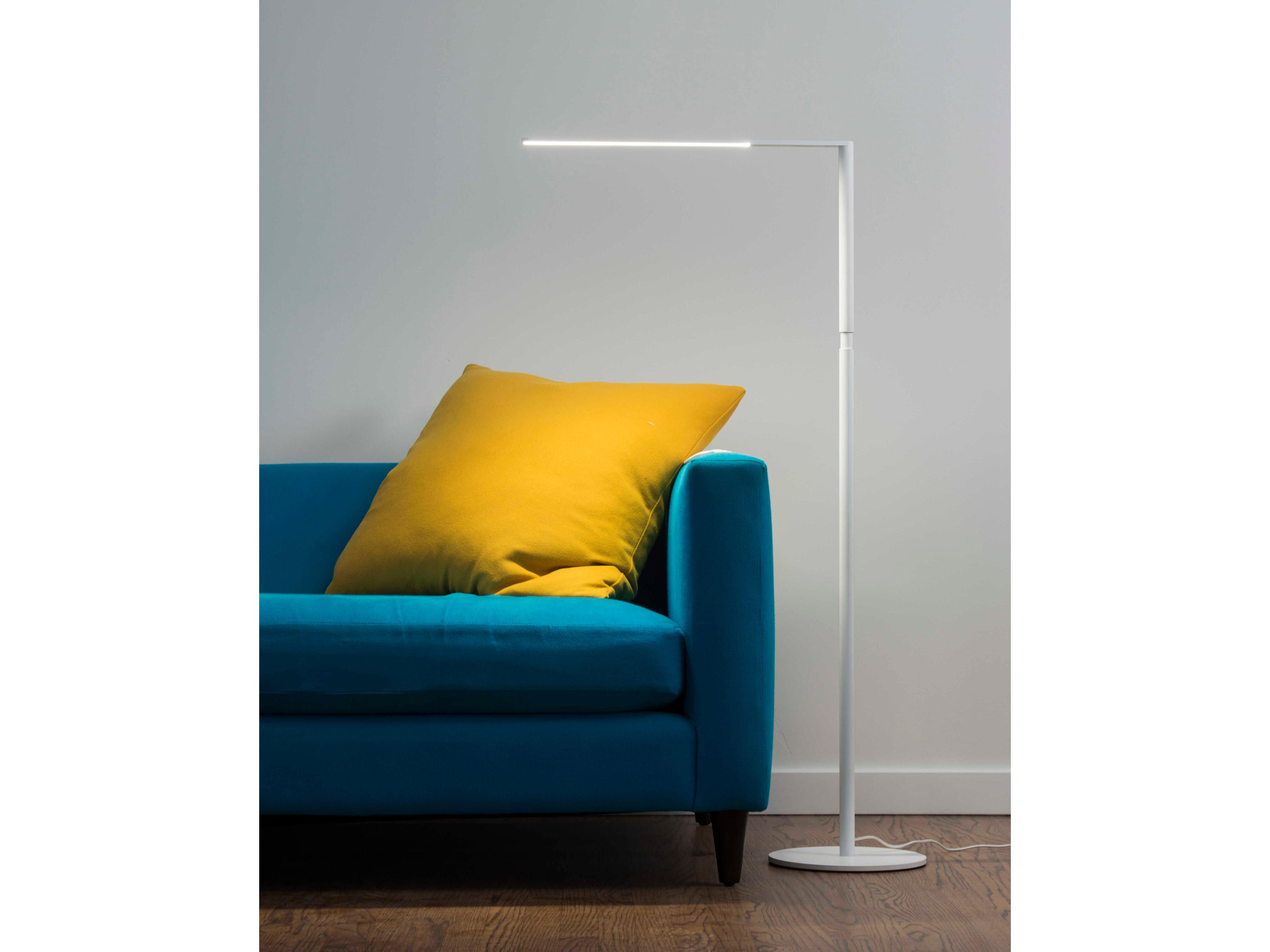 Koncept Lady7 LED Matte White Floor Lamp