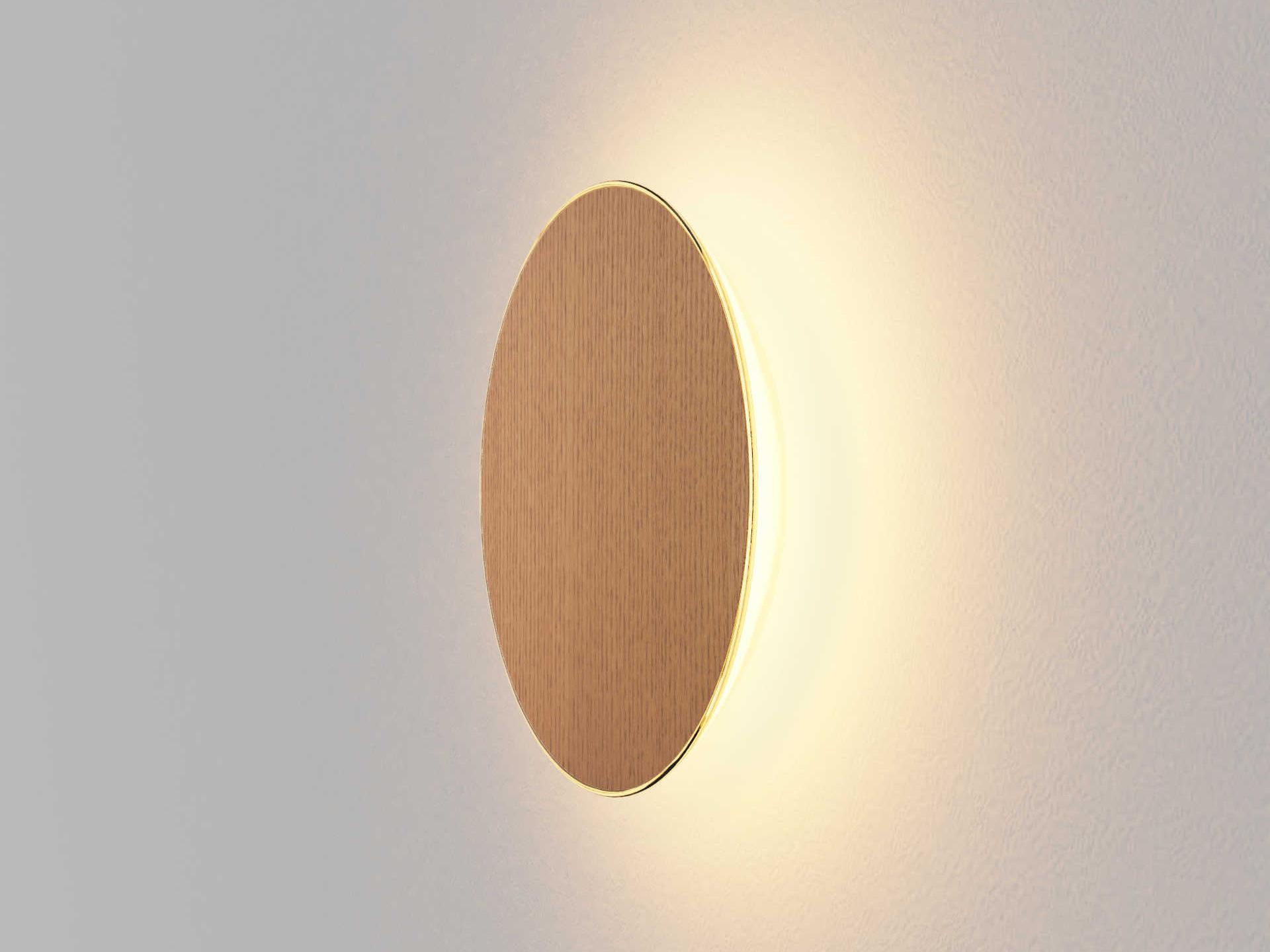 Koncept Ramen White Oak Wood LED Wall Sconce