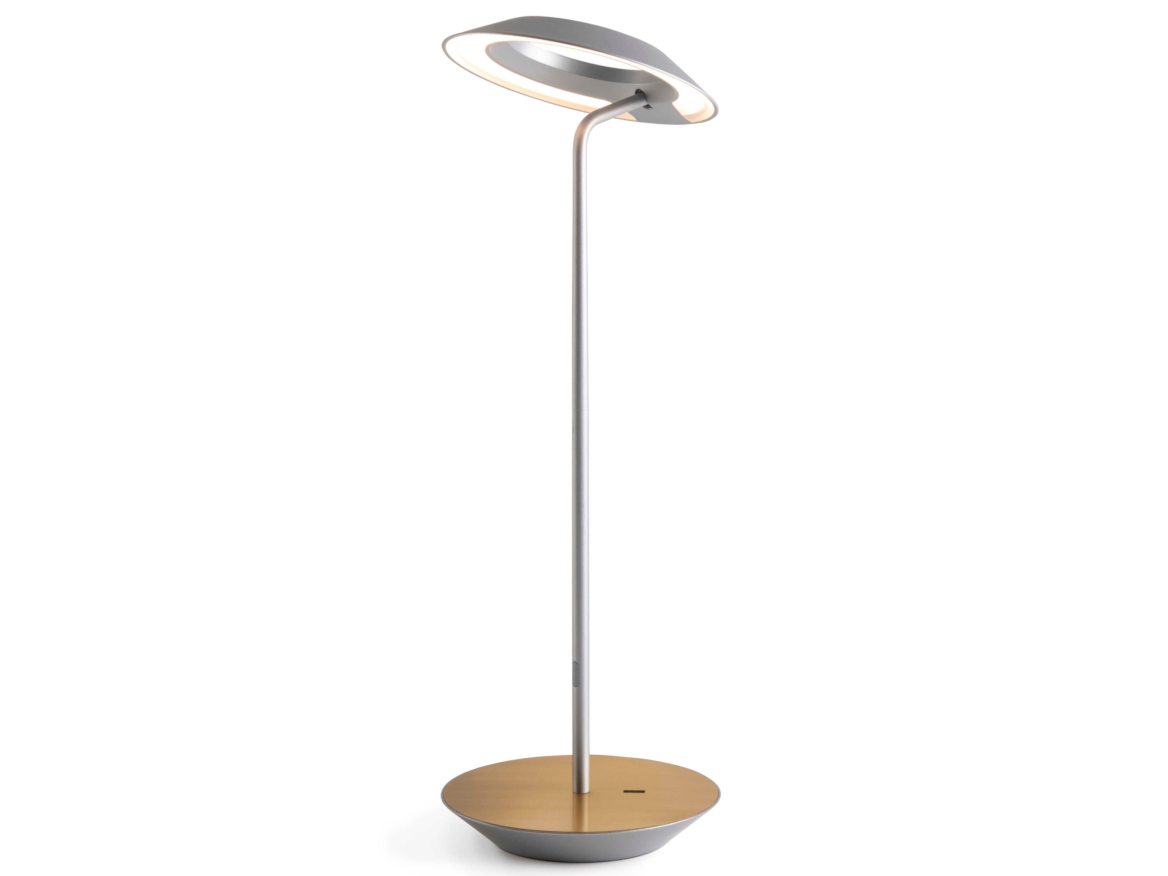 Koncept Royyo Silver Desk Lamp