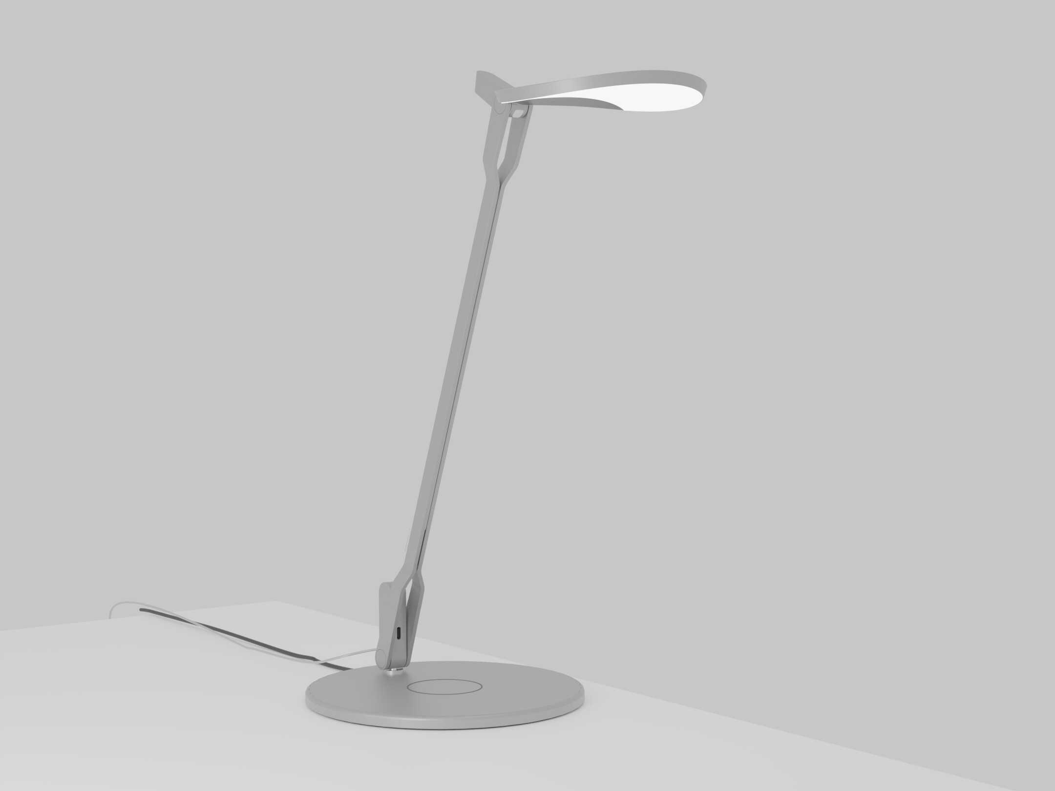 Koncept Splitty Silver Desk Lamp