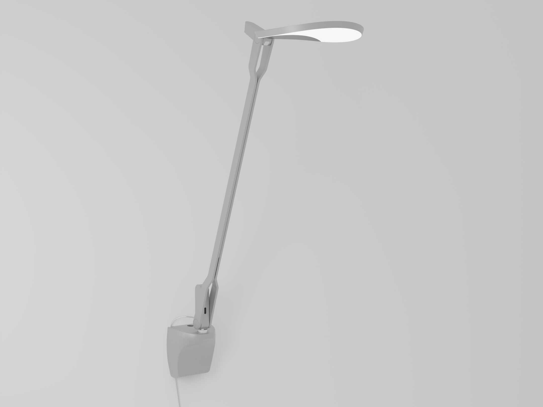 Koncept Splitty Silver Desk Lamp