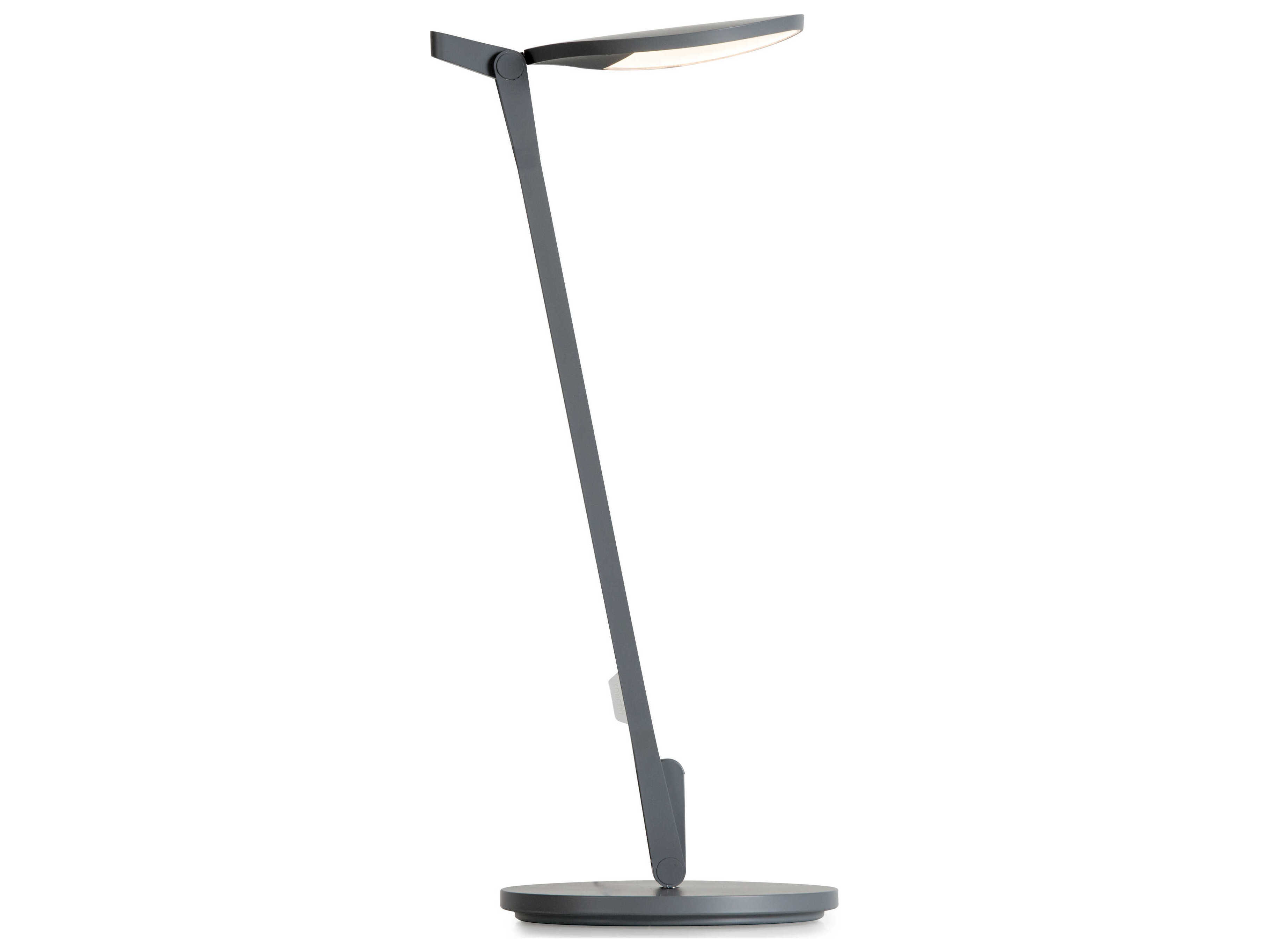 Koncept Splitty Matte Gray Desk Lamp