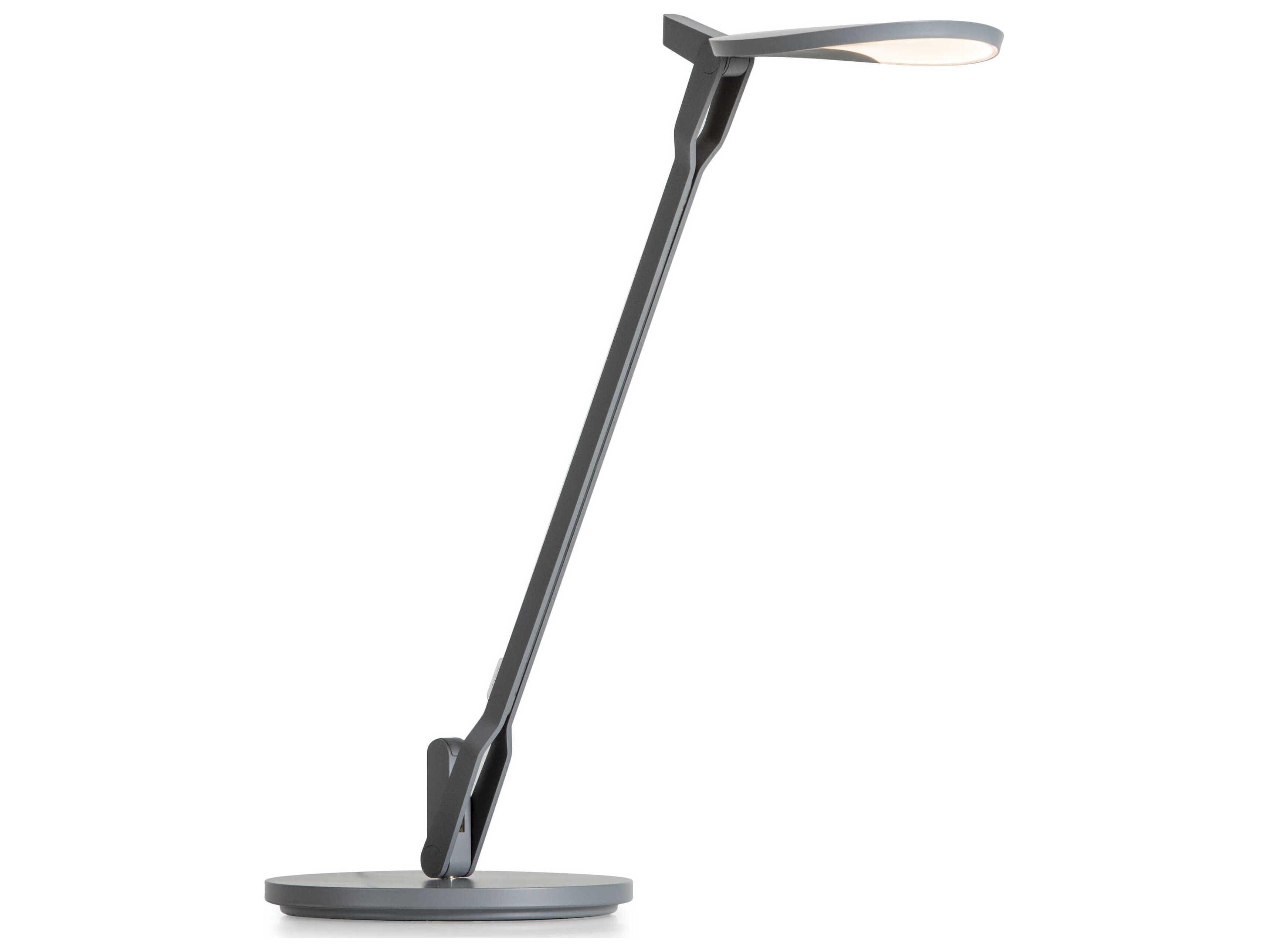 Koncept Splitty Matte Gray Desk Lamp
