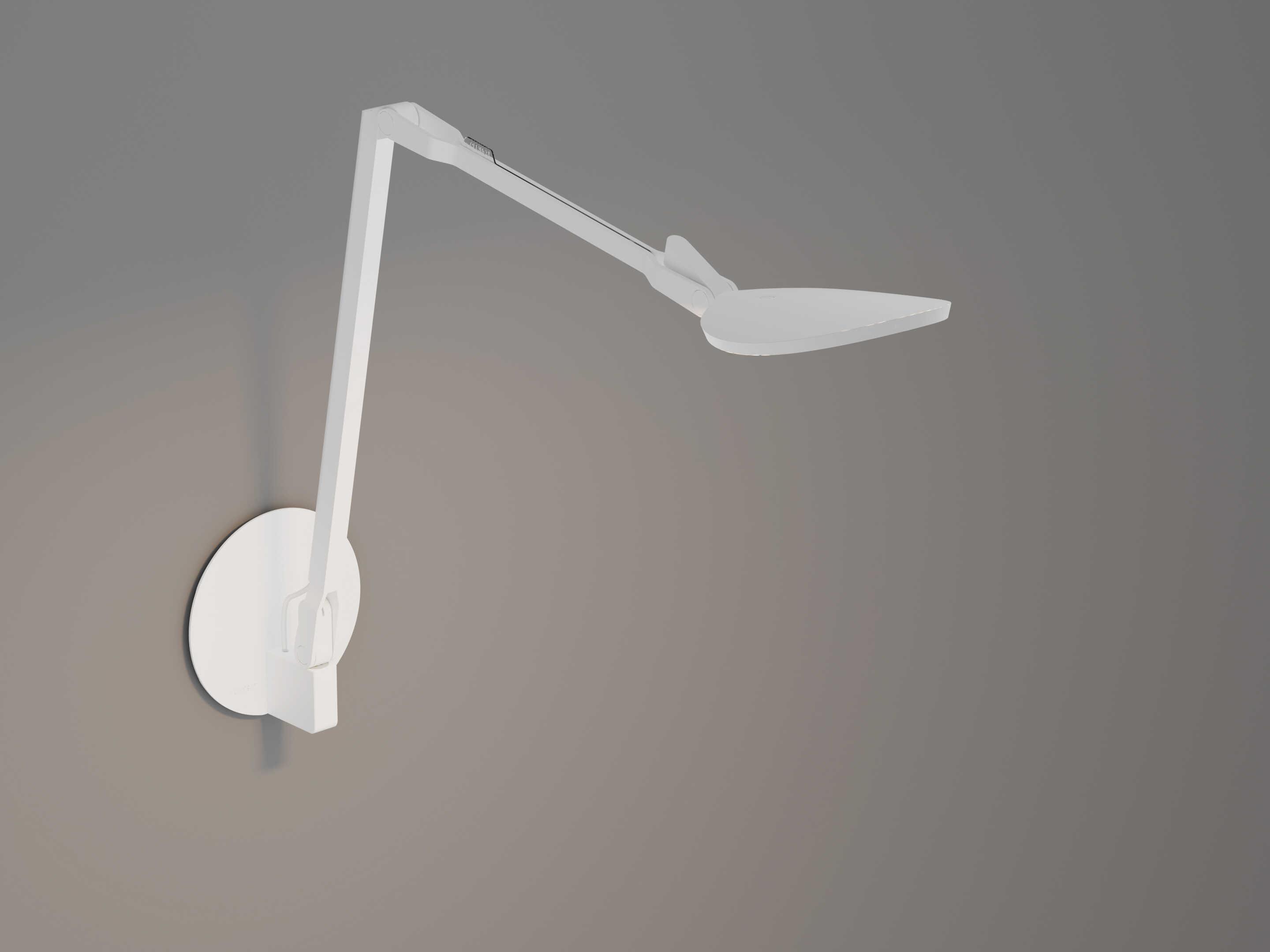 Koncept Splitty Matte White Desk Lamp