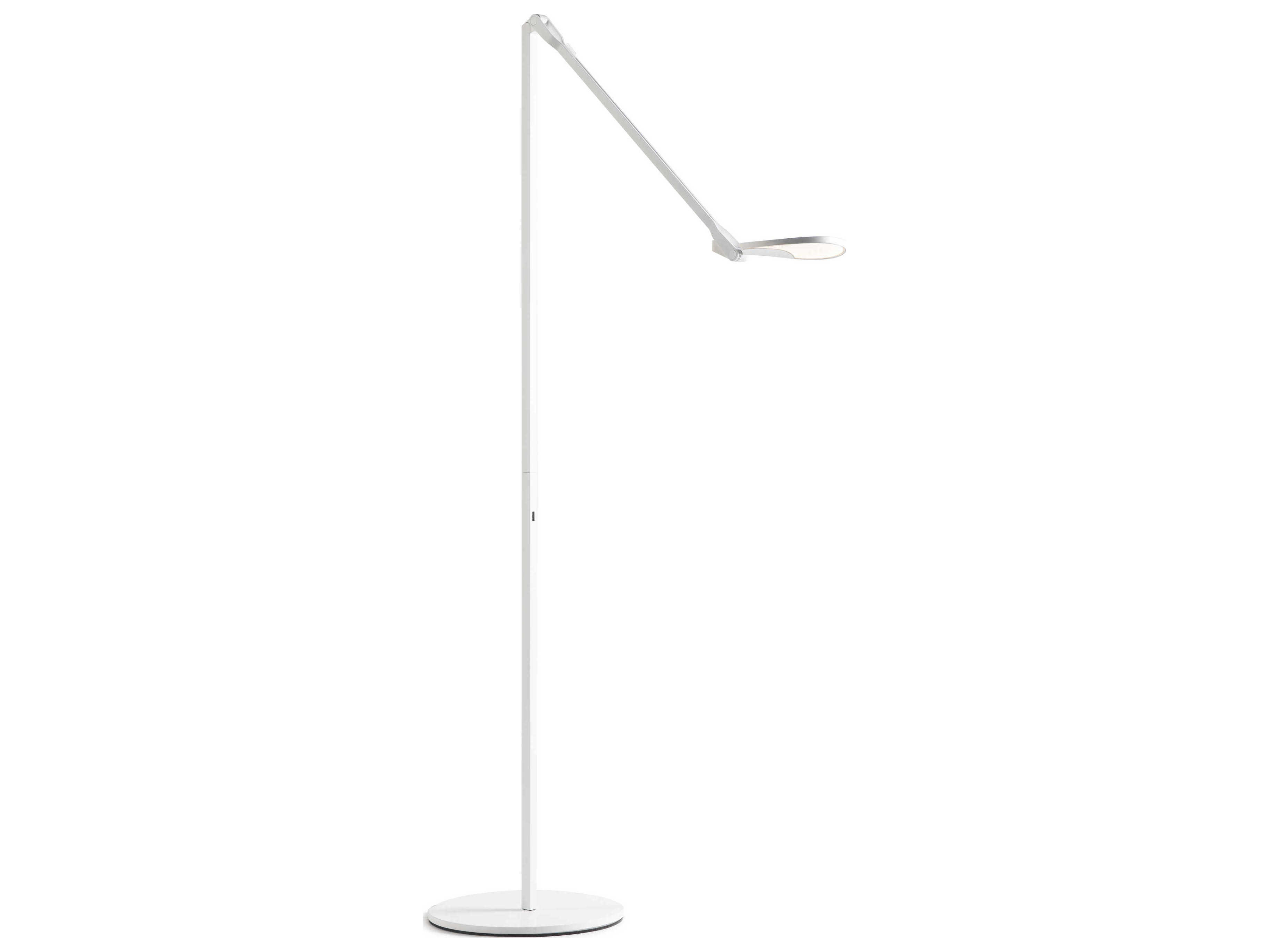 Koncept Splitty LED Matte White Floor Lamp