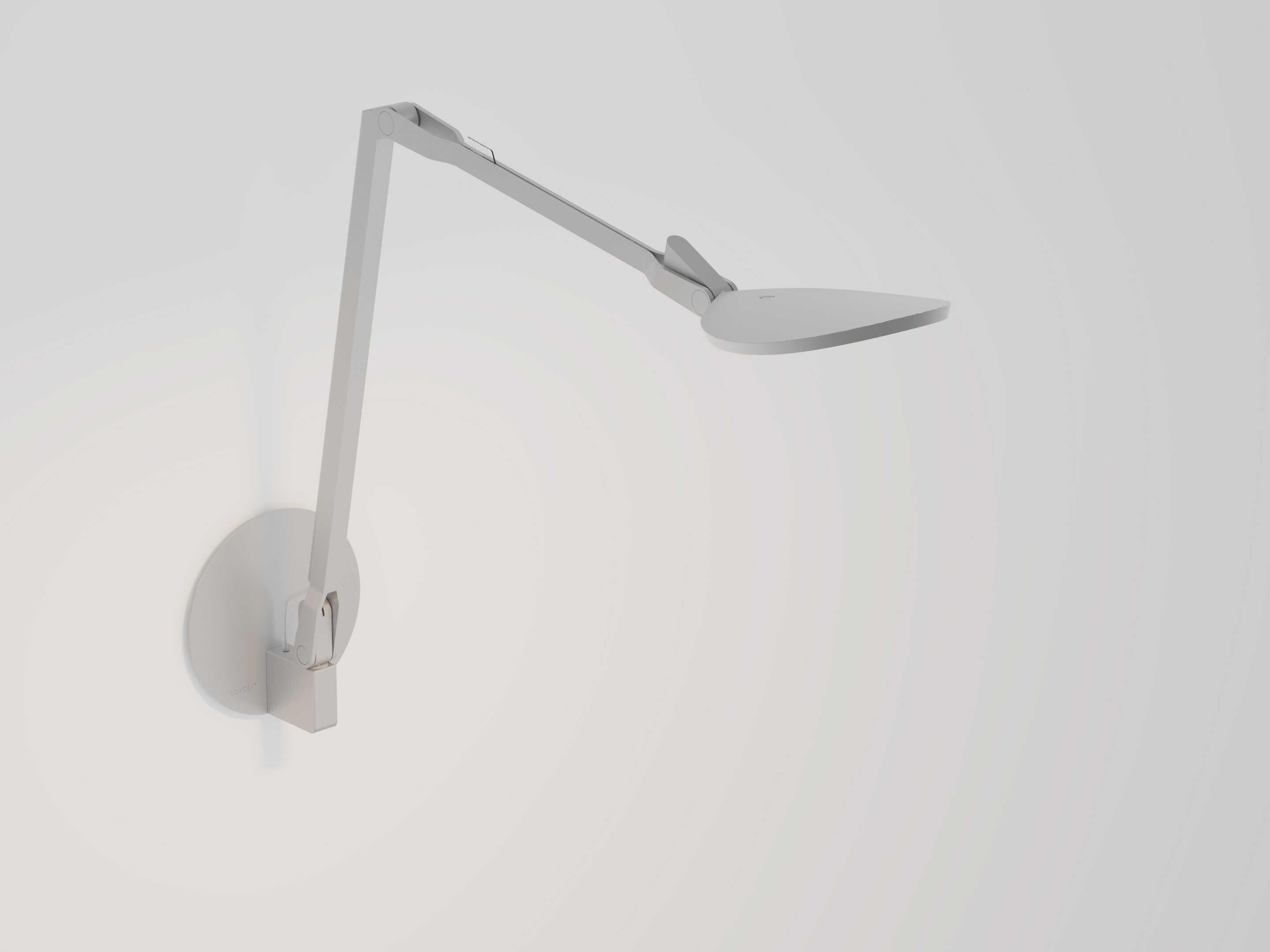 Koncept Splitty Silver Desk Lamp