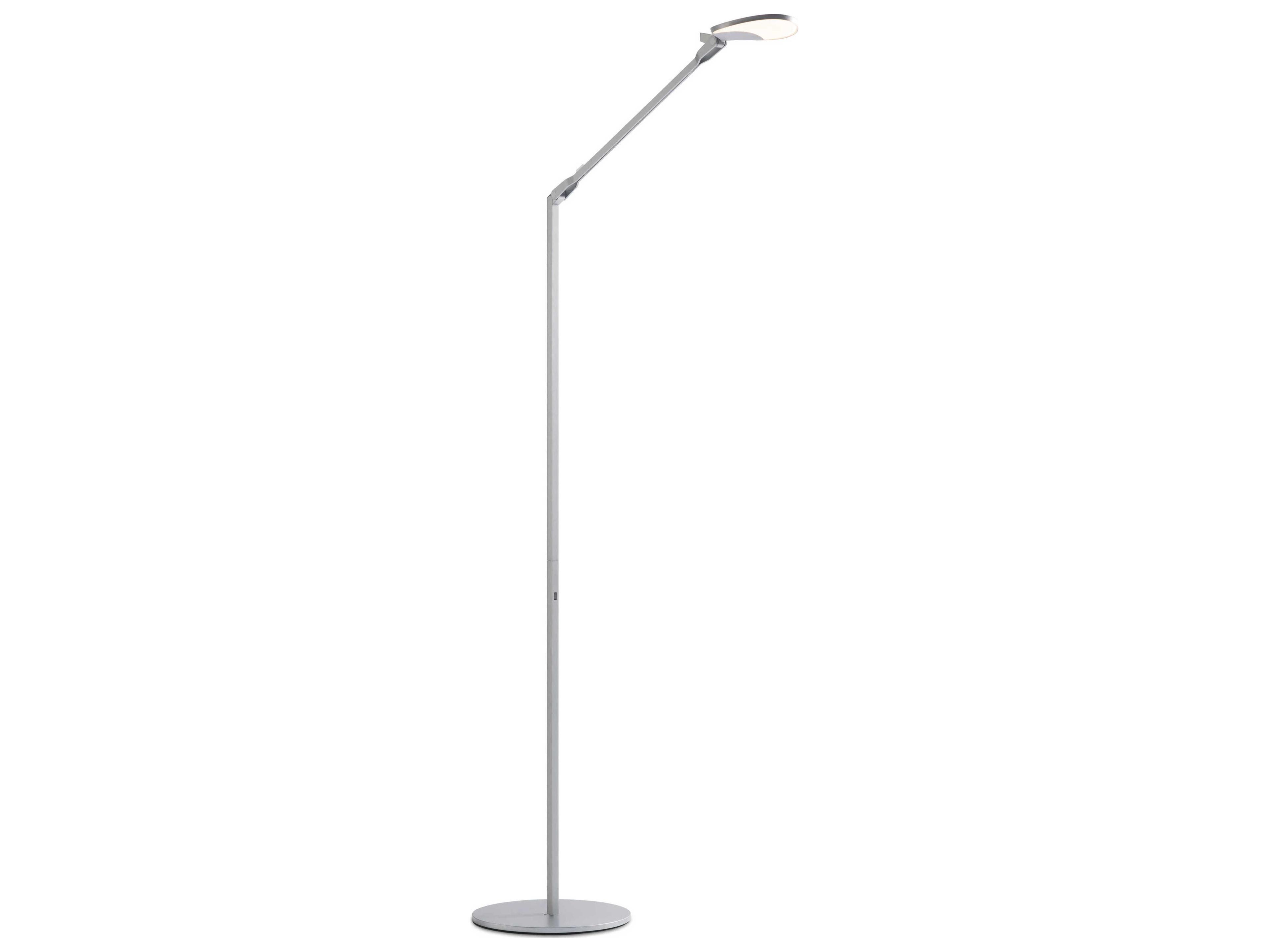 Koncept Splitty LED Silver Floor Lamp