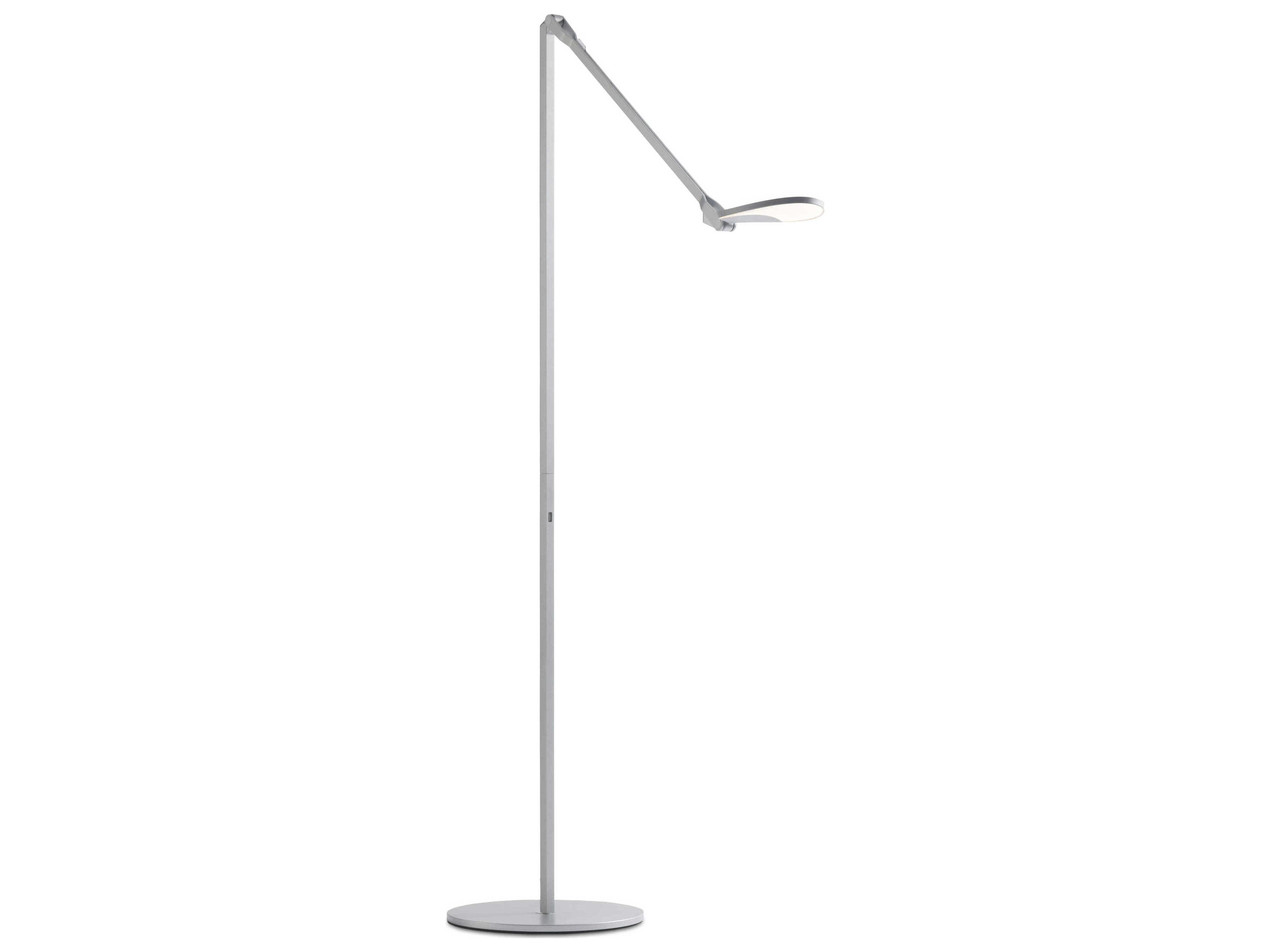 Koncept Splitty LED Silver Floor Lamp