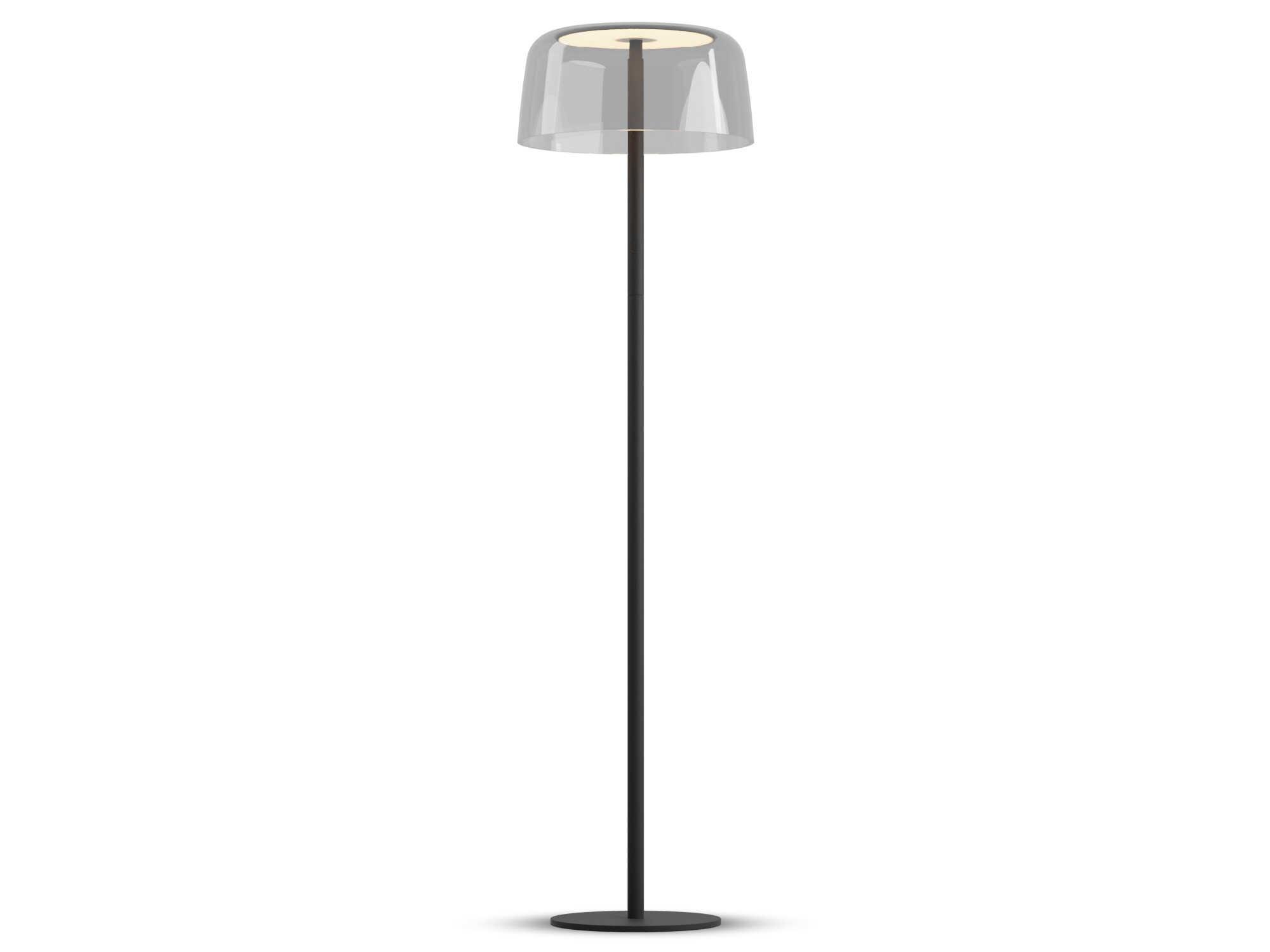 Koncept Yurei Matte Black Floor Lamp