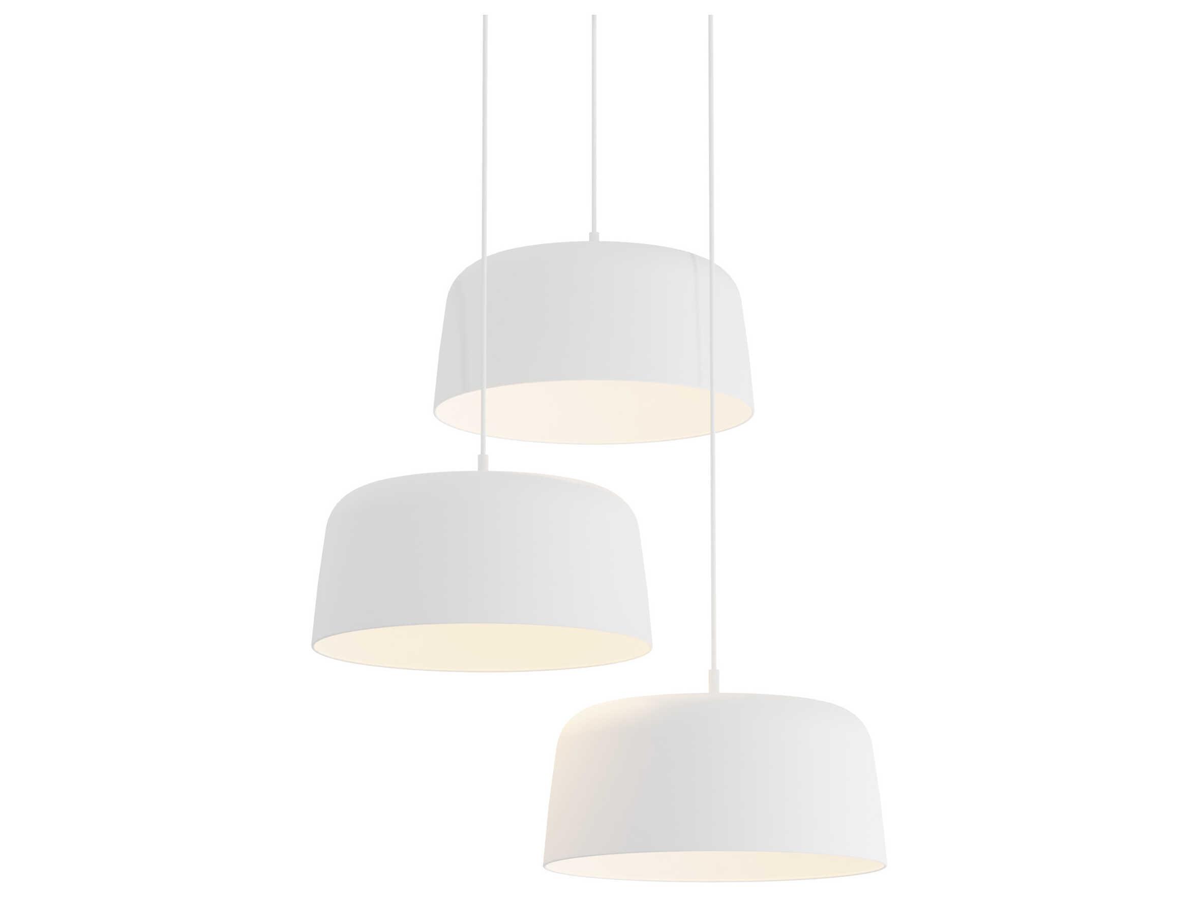 Koncept Yurei Matte White Drum Pendant