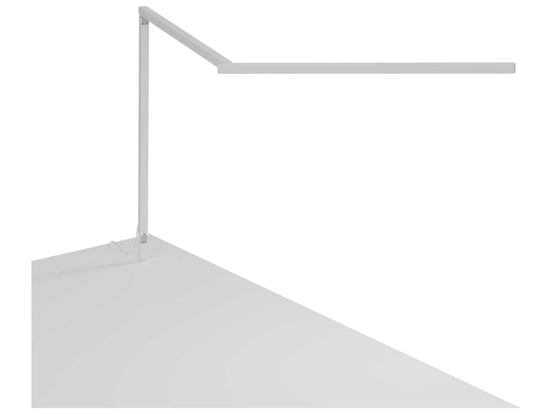 Koncept Z-bar Matte White Desk Lamp