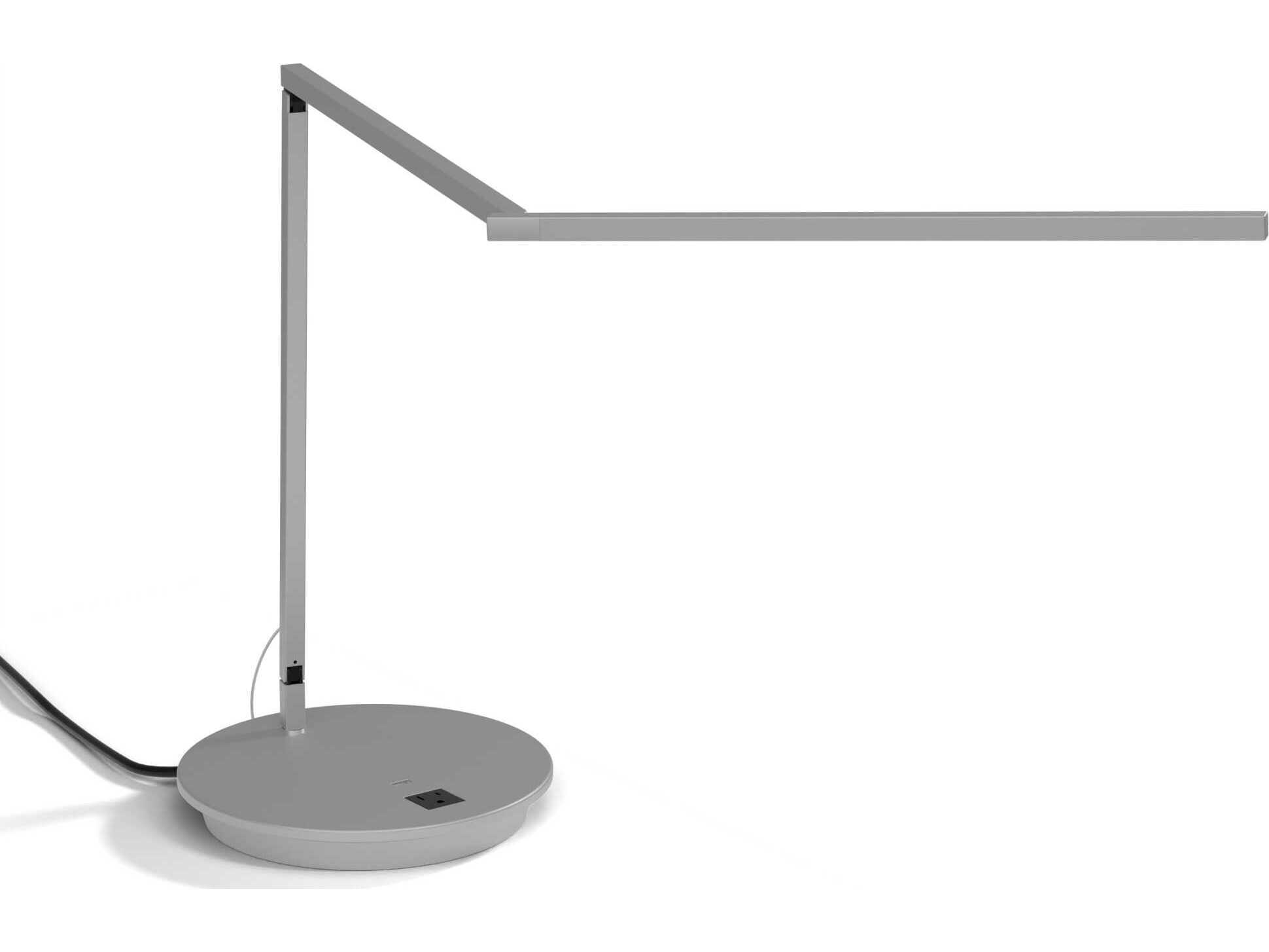 Koncept Z-bar Silver Desk Lamp