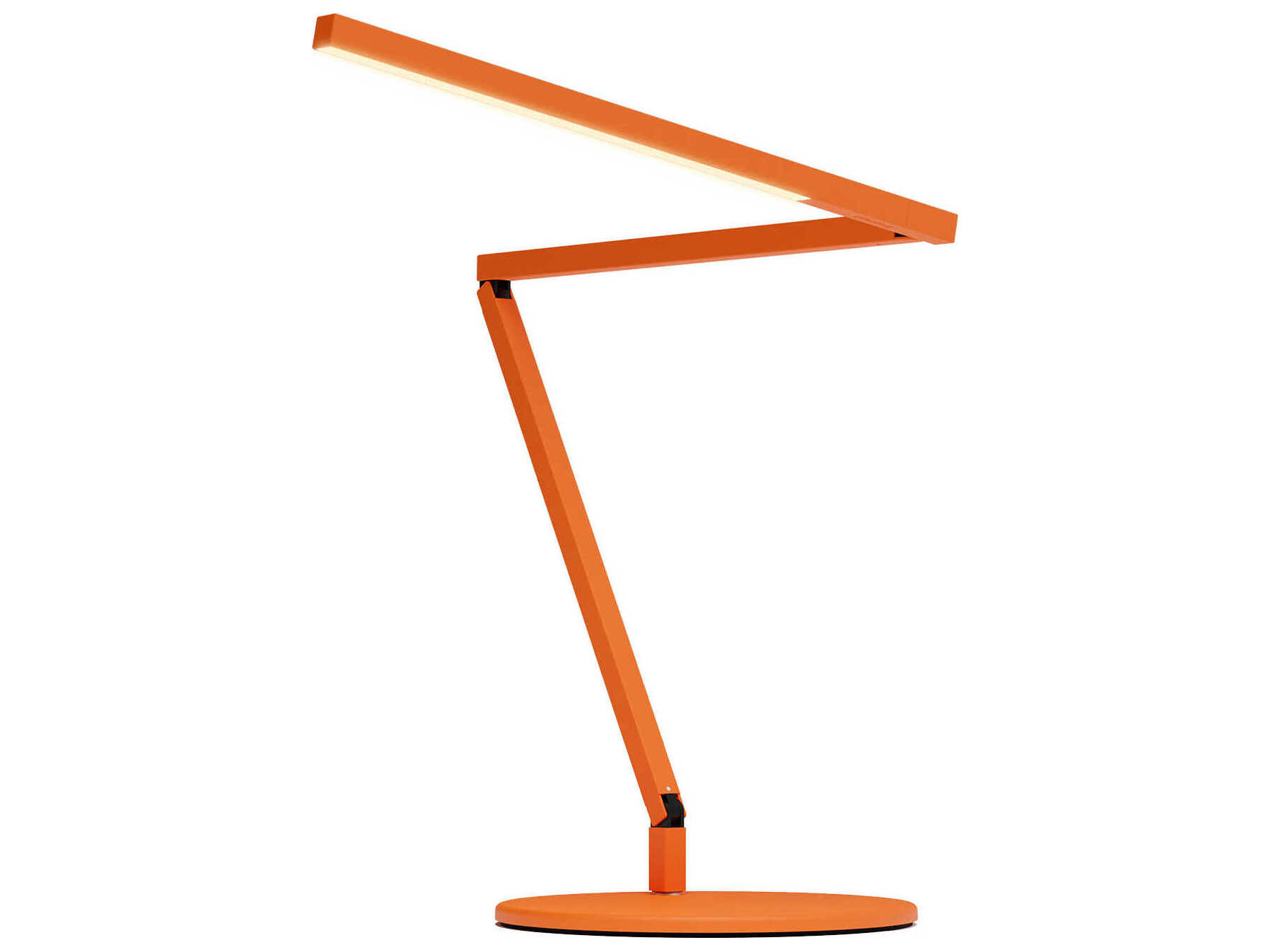 Koncept Z-bar Matte Orange Desk Lamp