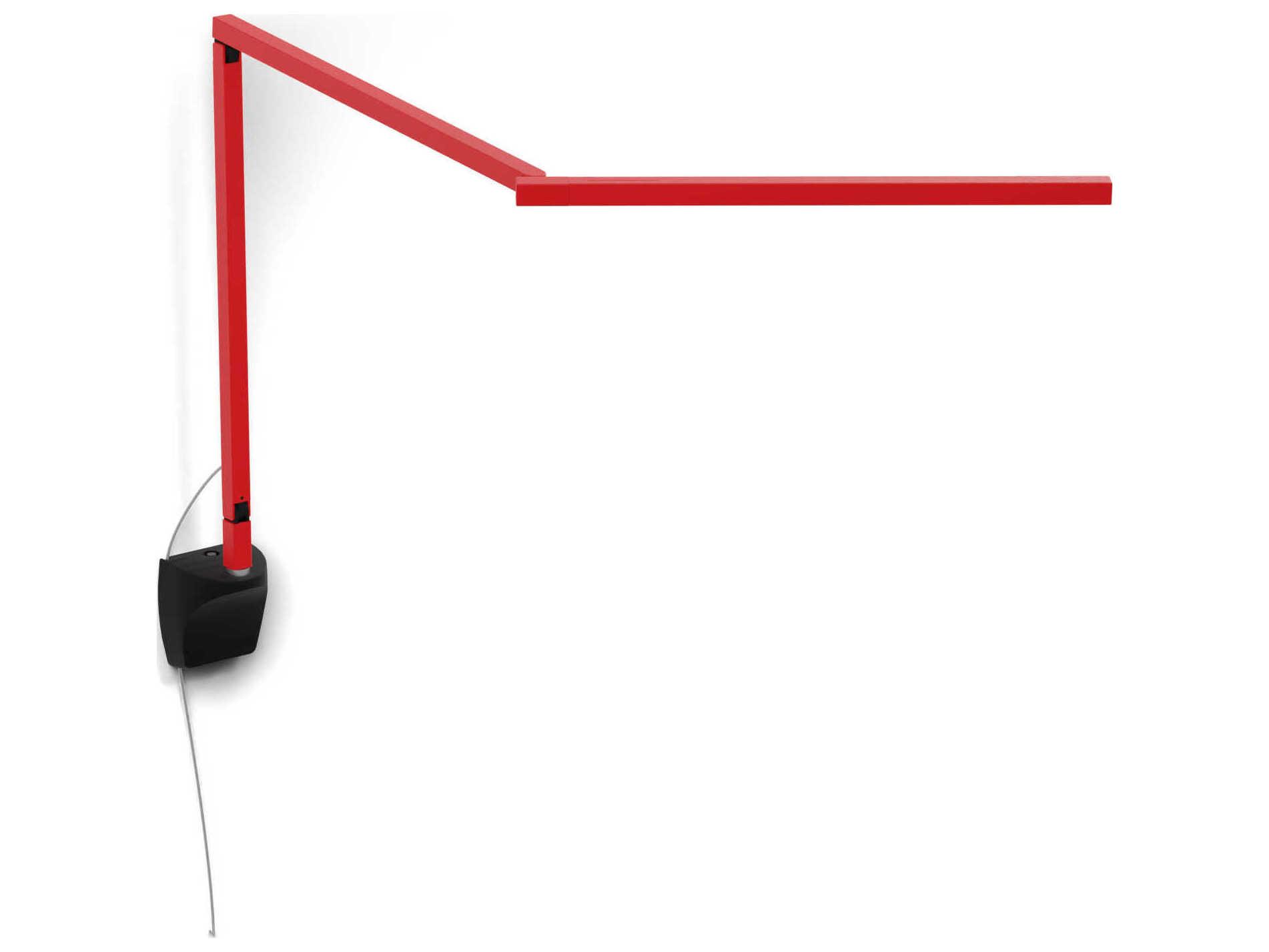 Koncept Z-bar Matte Red Desk Lamp
