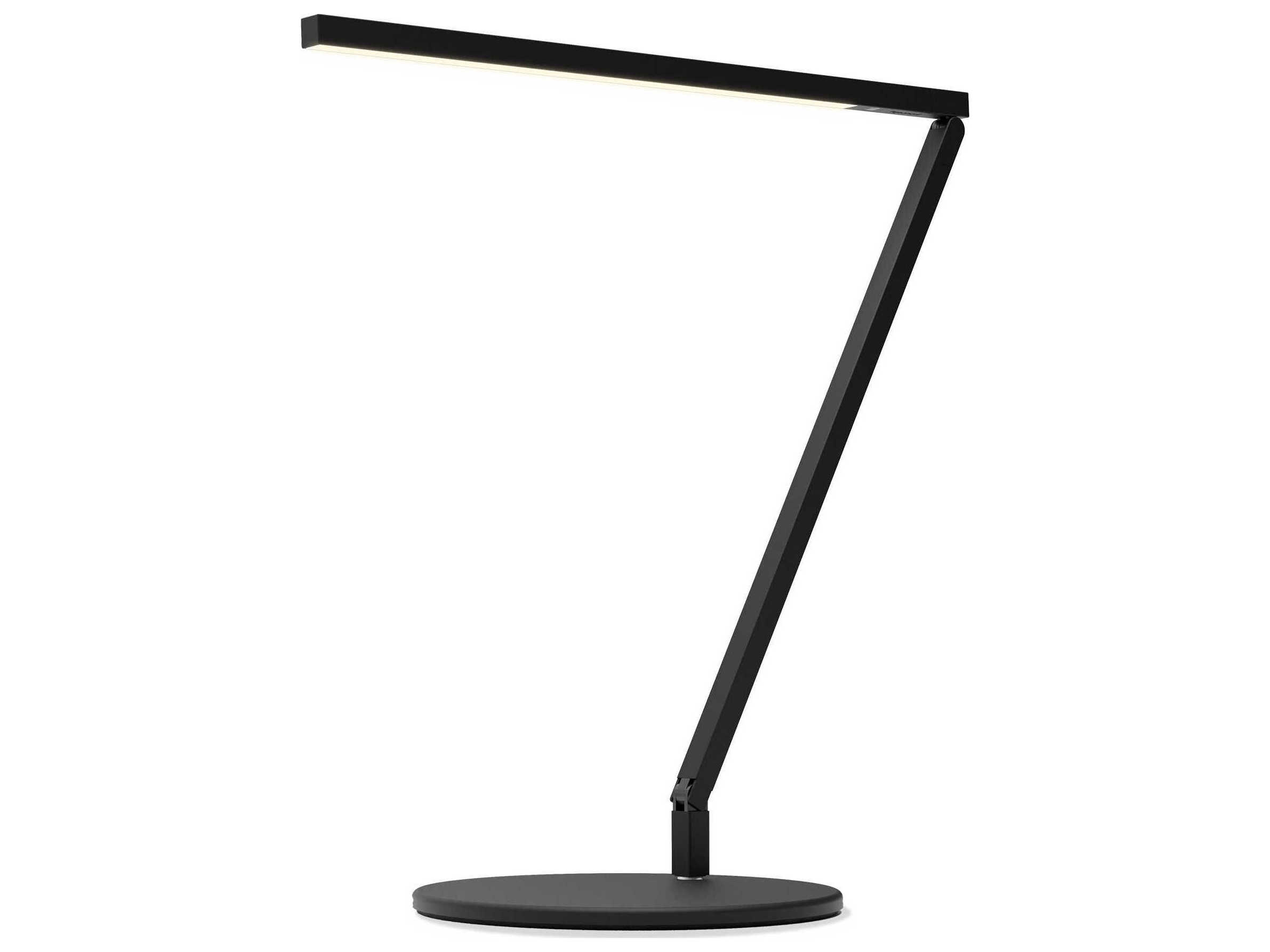 Koncept Z-bar Matte Black Desk Lamp