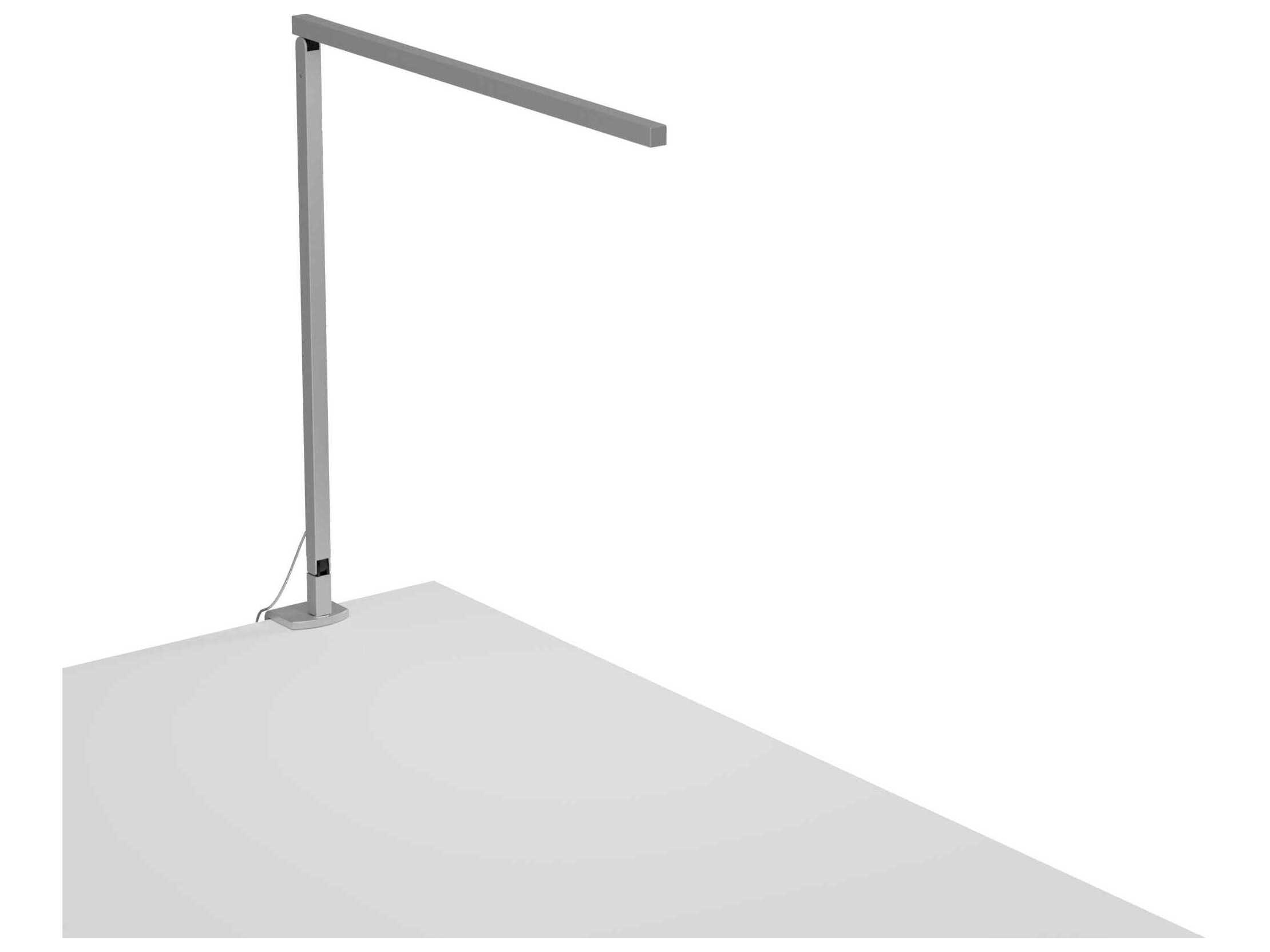 Koncept Z-bar Silver Desk Lamp