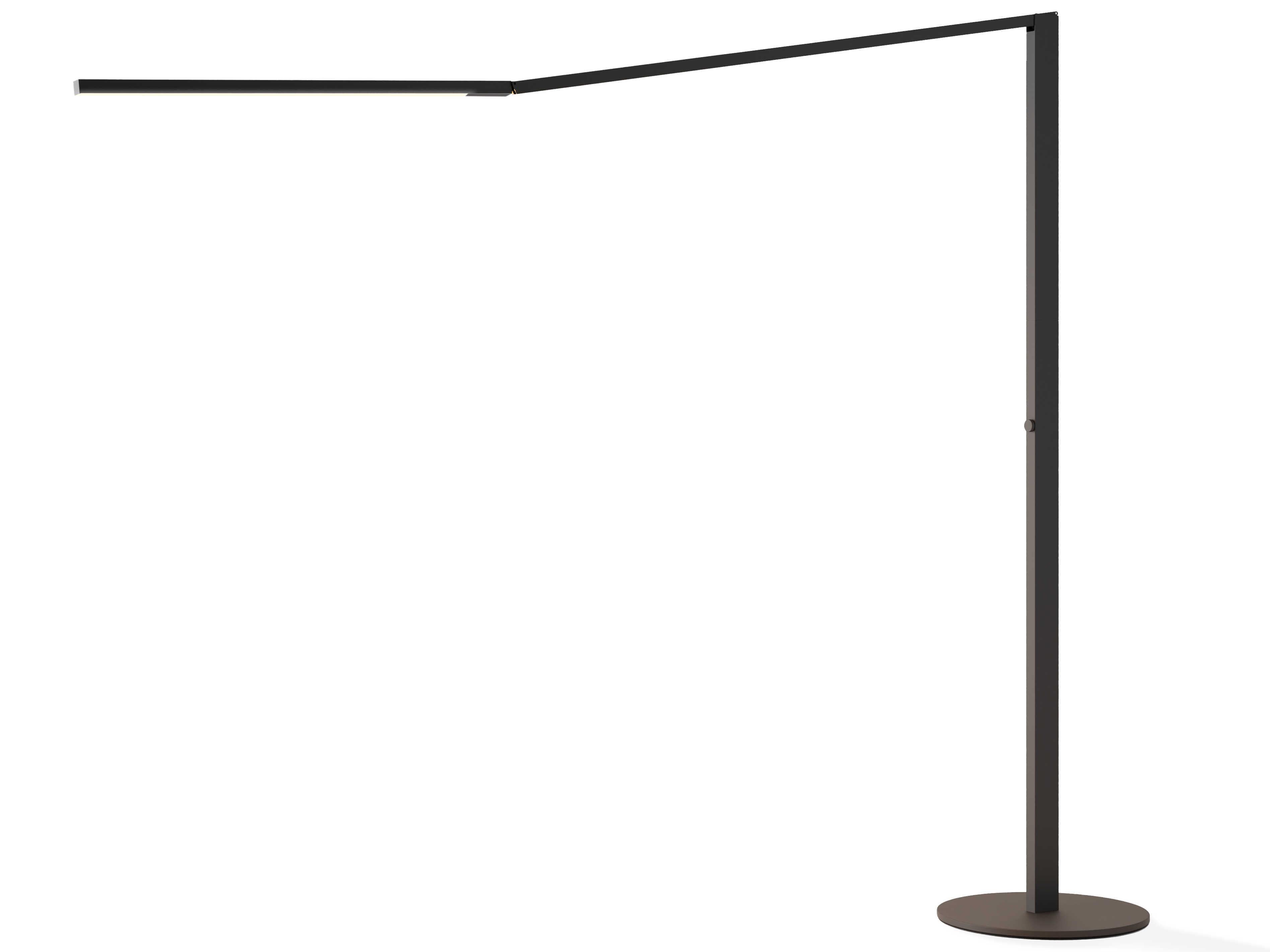 Koncept Z-bar Matte Black Floor Lamp