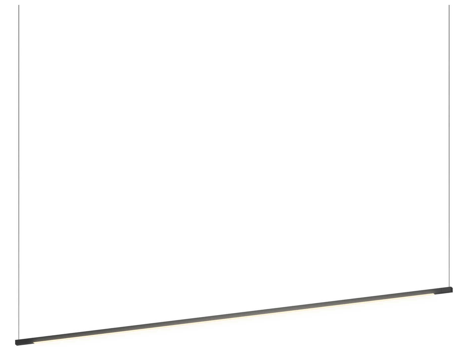 Koncept Z-bar Matte Black LED Linear Island Pendant