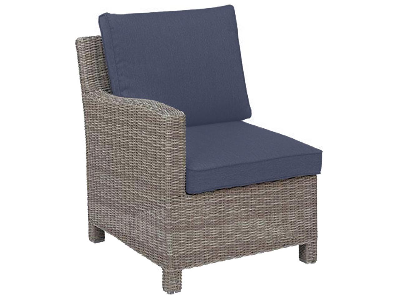 Kettler Palma Rattan spectrum Indigo Wicker Cushion Lounge Set