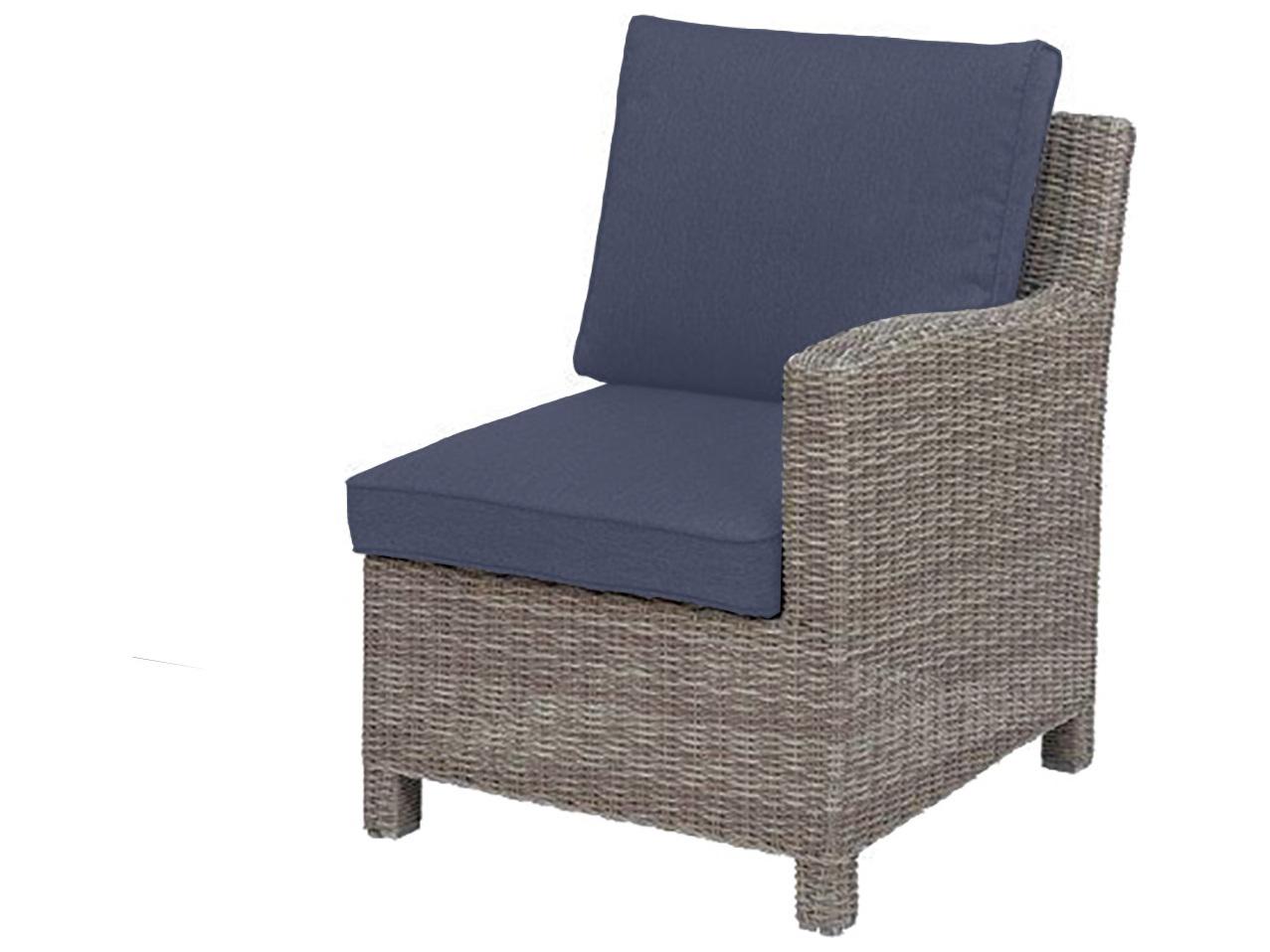 Kettler Palma Rattan spectrum Indigo Wicker Cushion Lounge Set