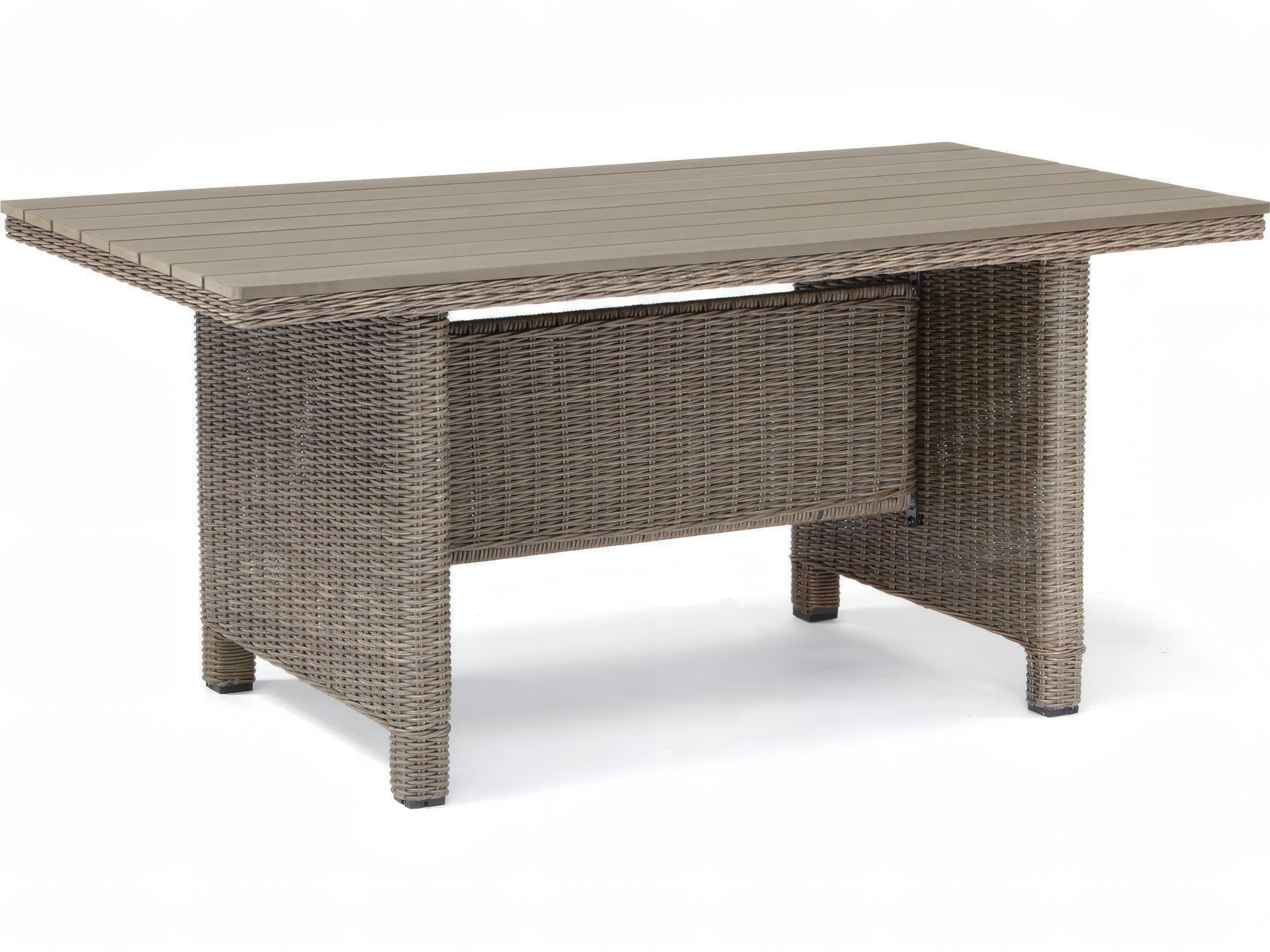 Kettler Palma Rattan Spectrum Indigo Aluminum Cushion Lounge Set