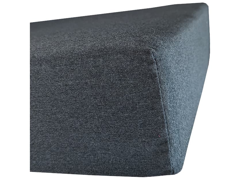 Kettler Boston Select Aluminum Lava Reclining Outdoor Lounge Chair in Natte Charcoal