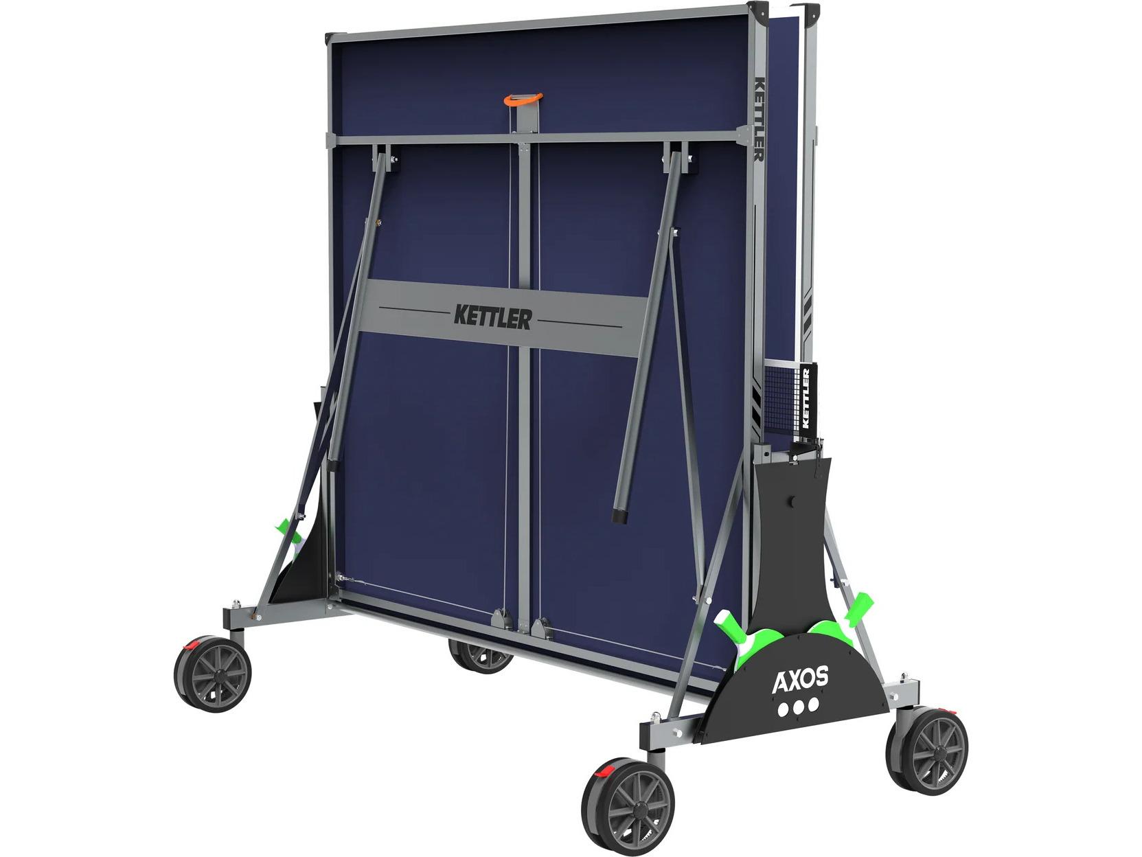 Kettler Axos Outdoor Table Tennis Table 2-Player Bundle