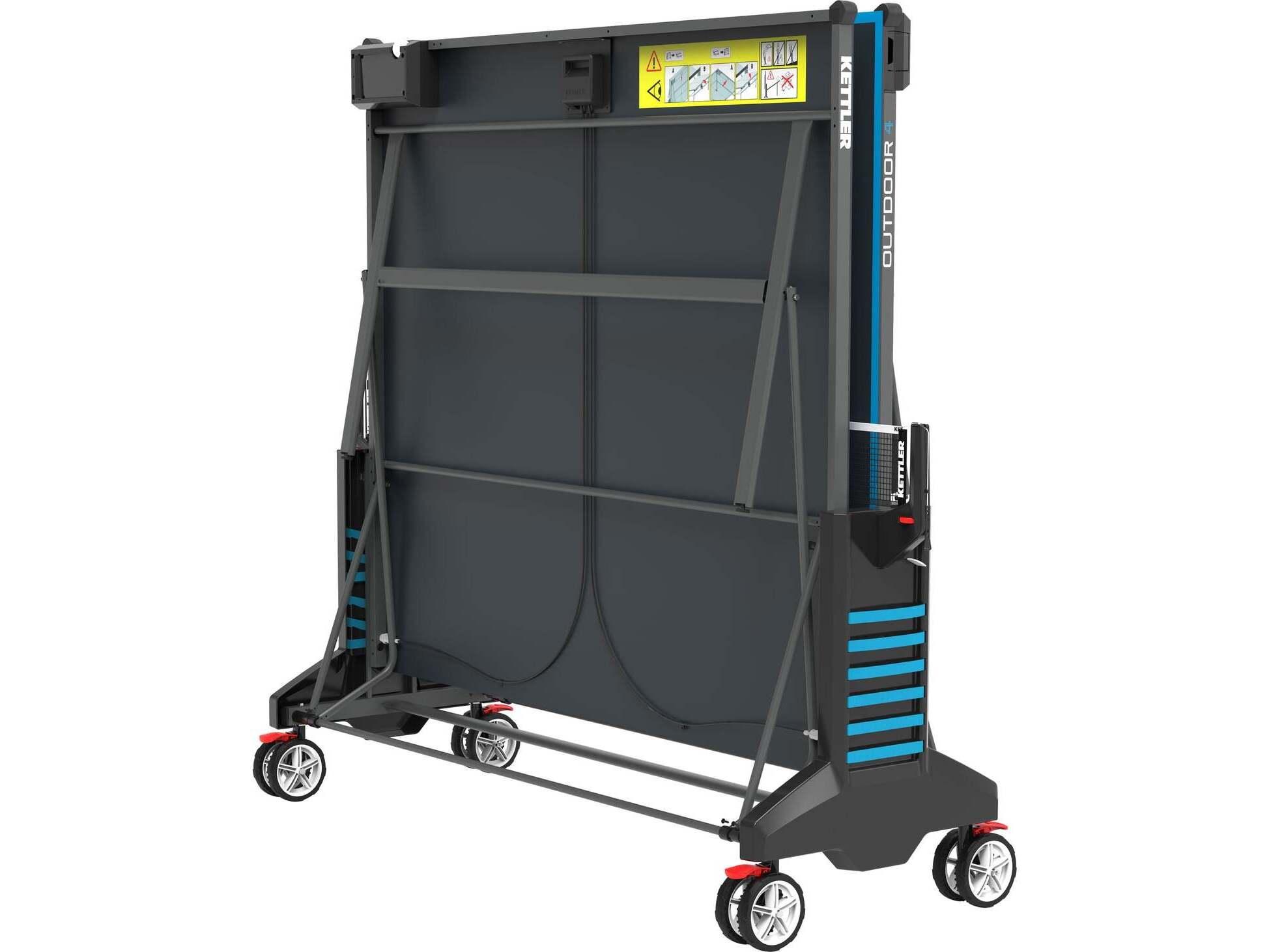 Kettler Table Tennis Outdoor 4 Bundle With 2-Player Set