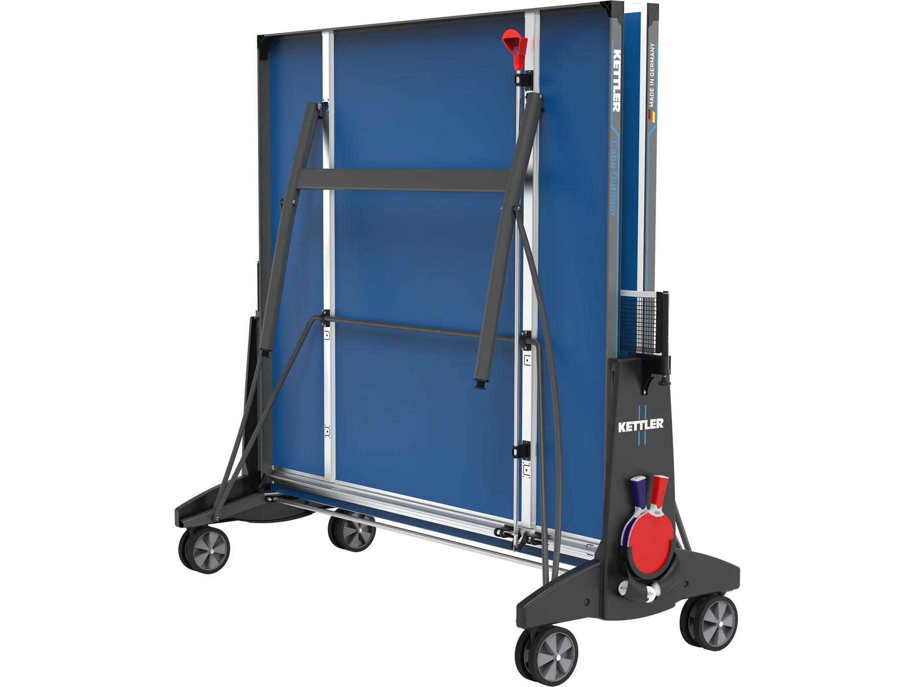 Kettler Table Tennis Cabo Outdoor Bundle With 2-Player Set & Cover