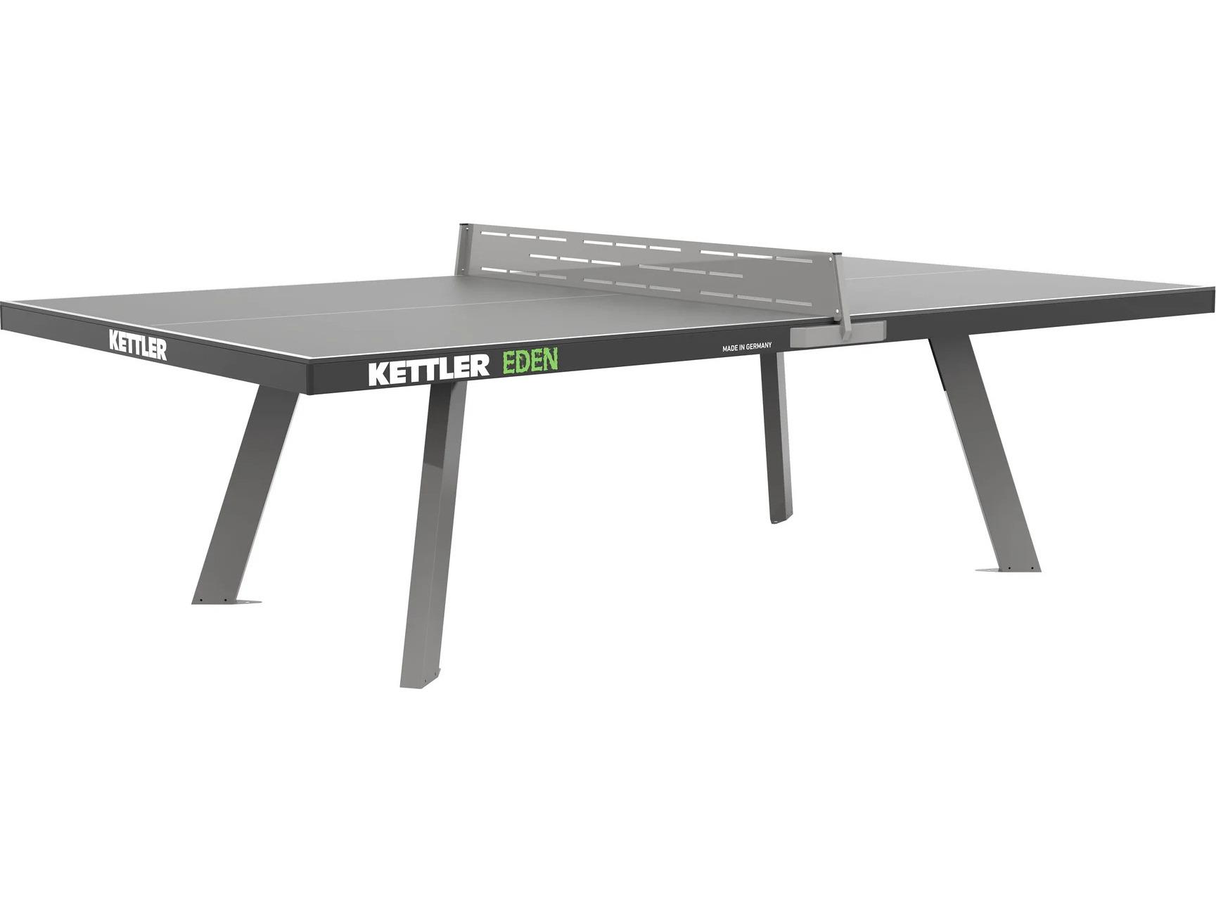 Kettler Eden Outdoor Grey Stationary Table Tennis Table