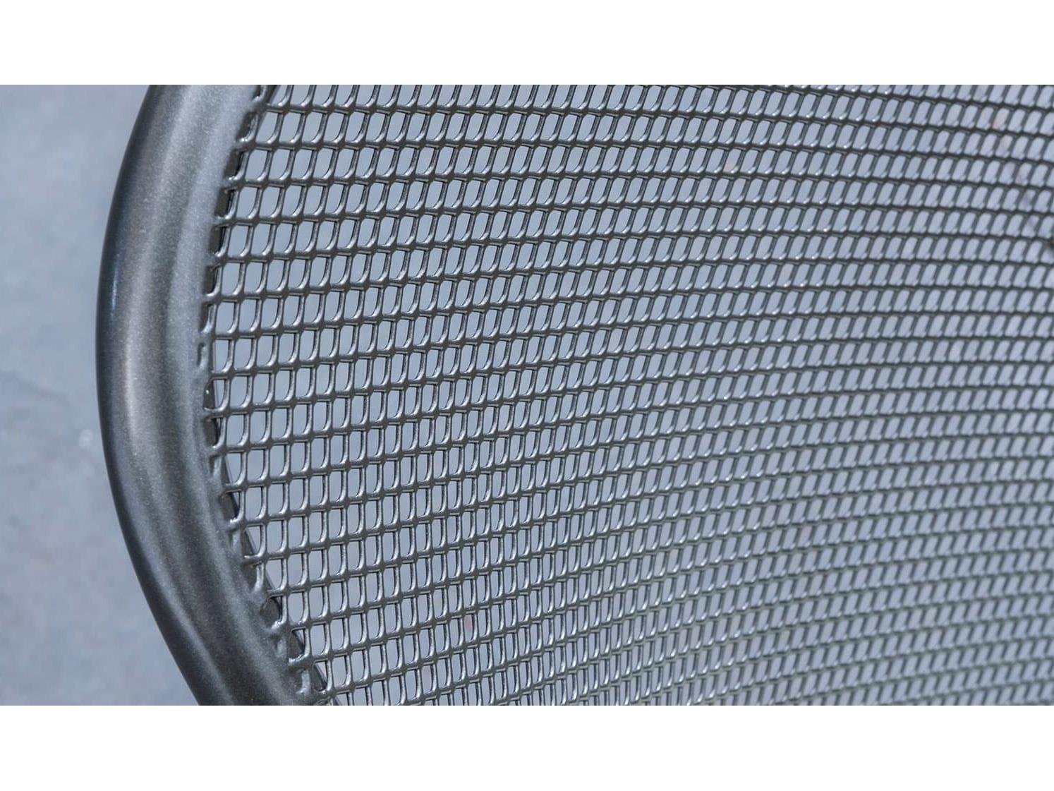 Kettler Caredo Wrought Iron Stackable Outdoor Dining Arm Chair